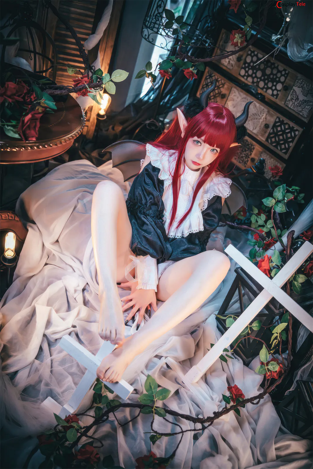 雪晴Astra (雪晴嘟嘟) cosplay Rizu-kyun – Sono Bisque Doll