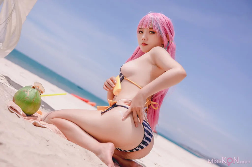 Coser@Messie Huang_ Aqua Bikini