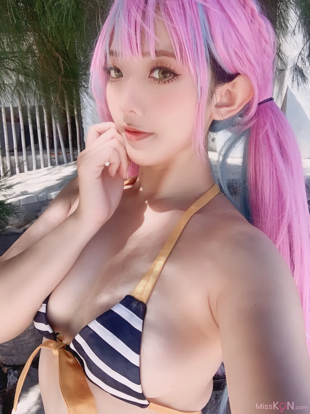 Coser@Messie Huang_ Aqua Bikini