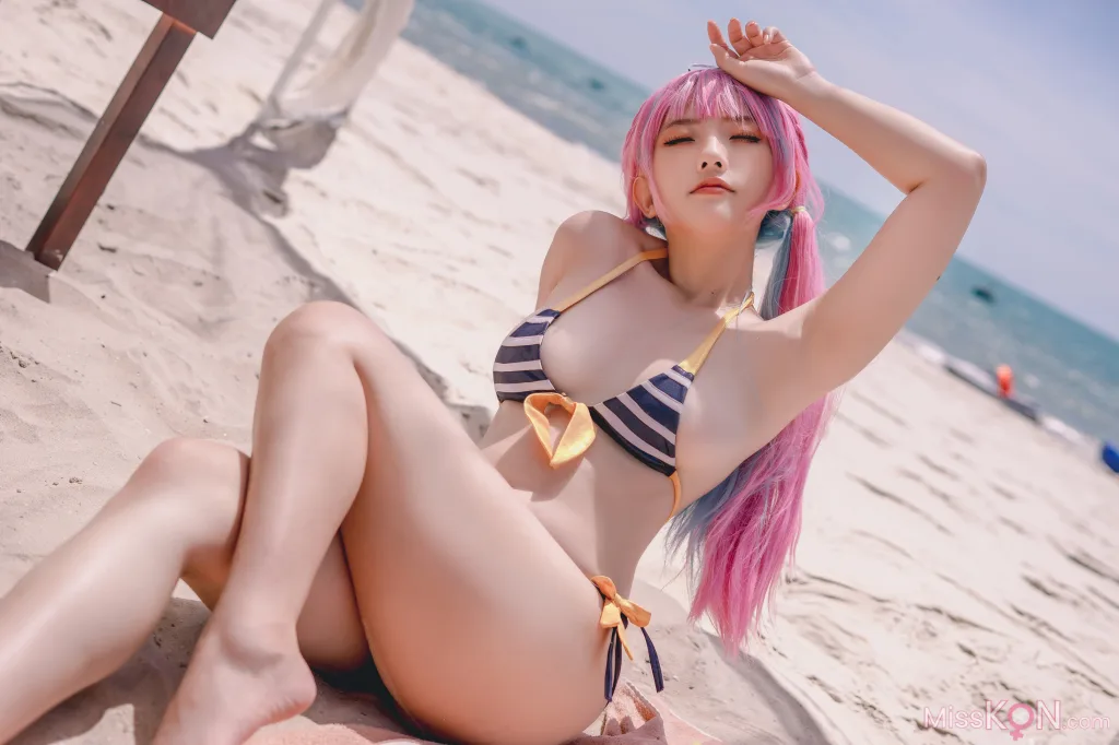 Coser@Messie Huang_ Aqua Bikini