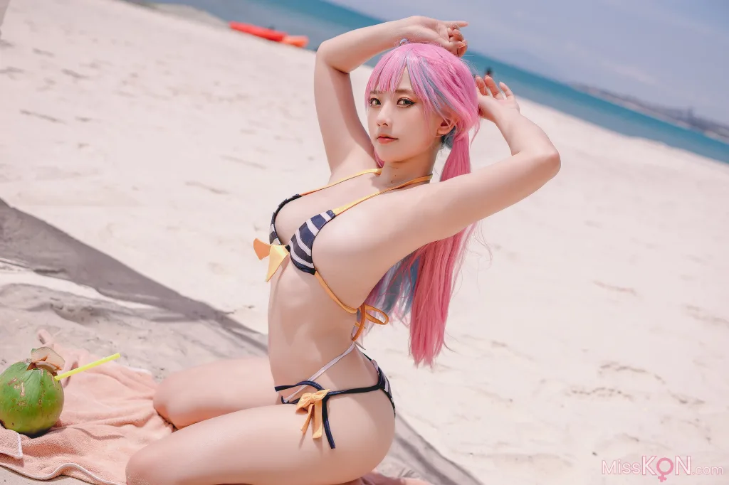 Coser@Messie Huang_ Aqua Bikini