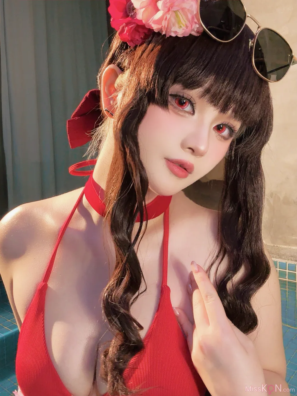 Coser@屿鱼_ 樱花泳装