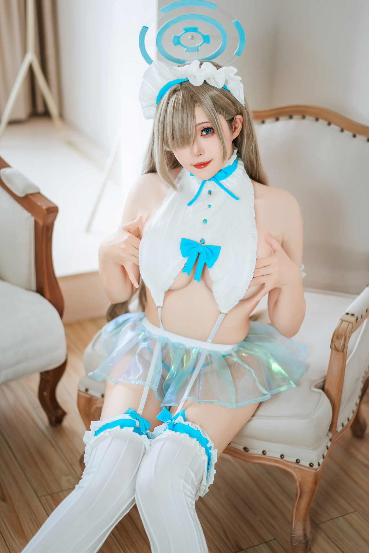 Cosplay Natsuko夏夏子 一之濑明日奈女仆同人