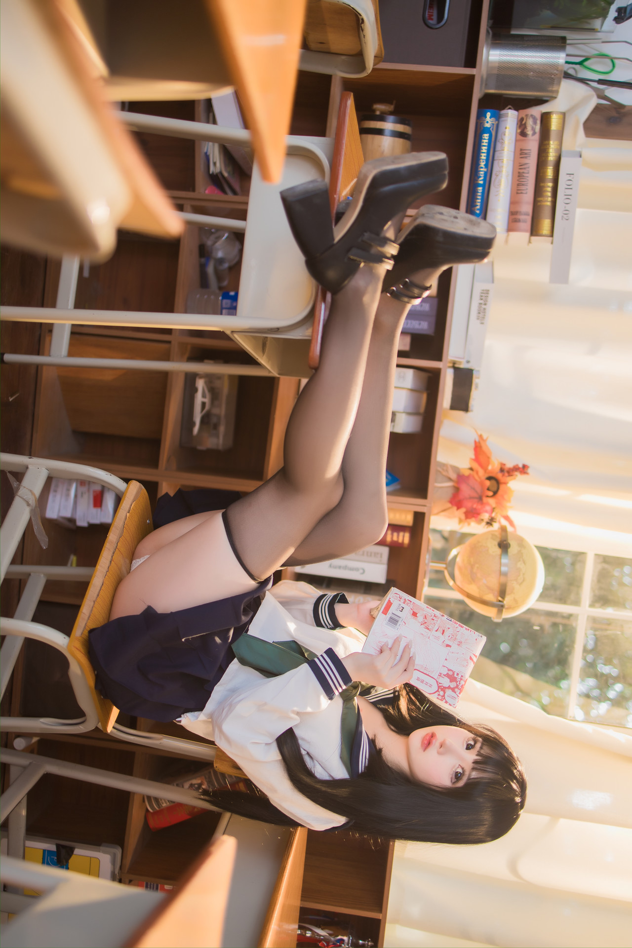 Cosplay 您的蛋蛋 反差学妹