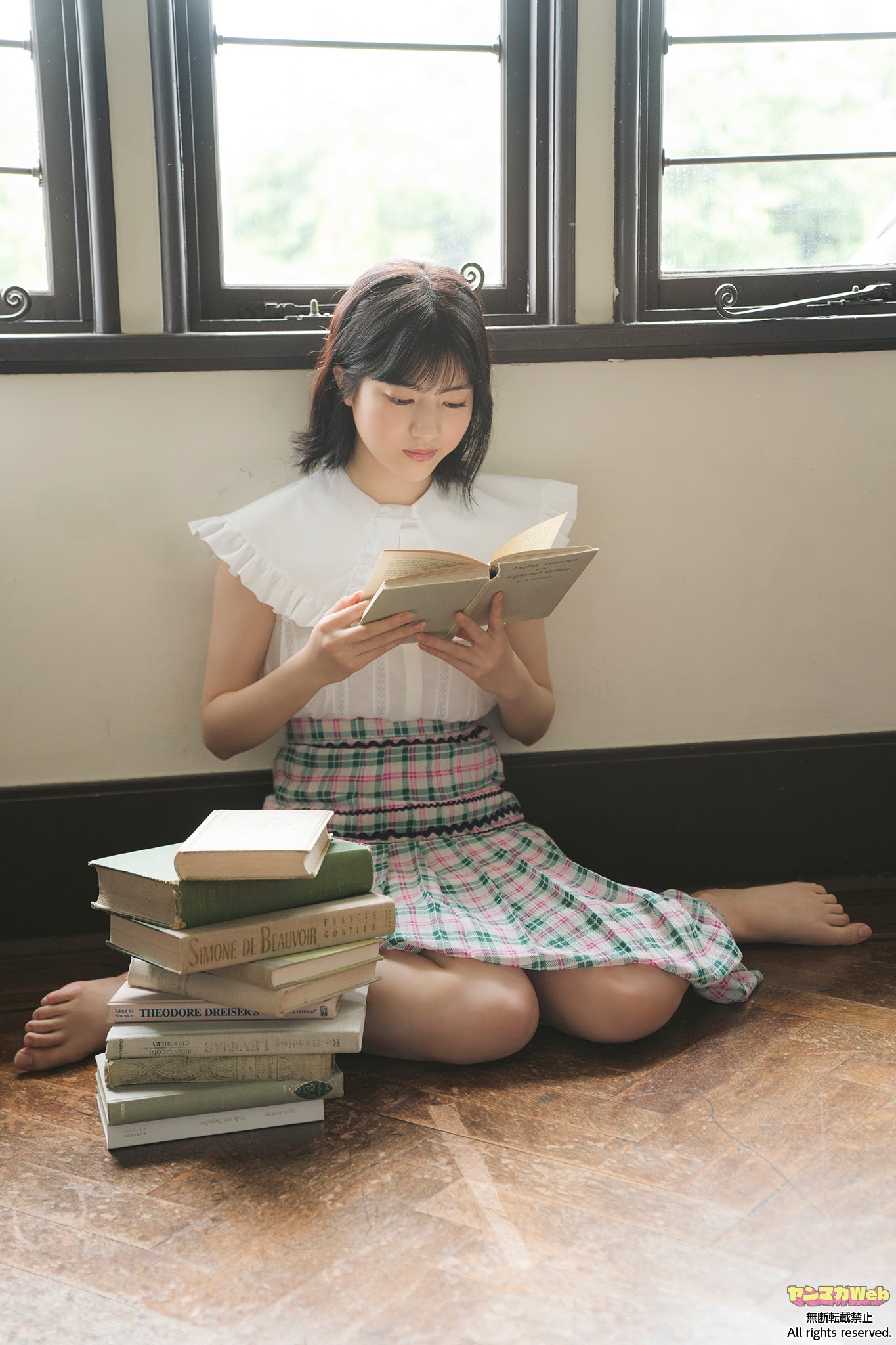 Runa Hayashi 林瑠奈, ヤンマガWeb 樱坂46 坂道ネクストジェネレーション＋ Set.01