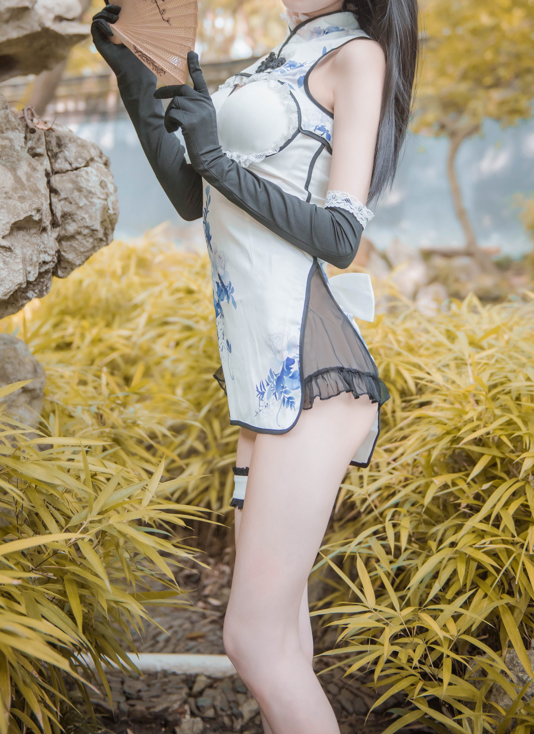 [Cosplay] Ni De Fu Qing 你的负卿 - Ping Er Cheongsam 瓶儿旗袍