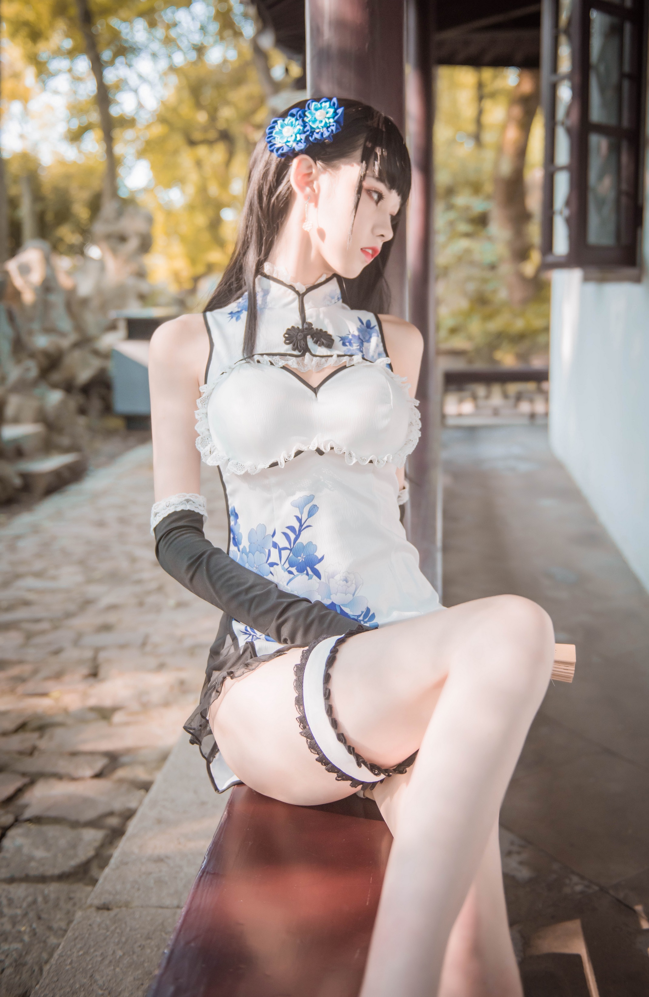 [Cosplay] Ni De Fu Qing 你的负卿 - Ping Er Cheongsam 瓶儿旗袍