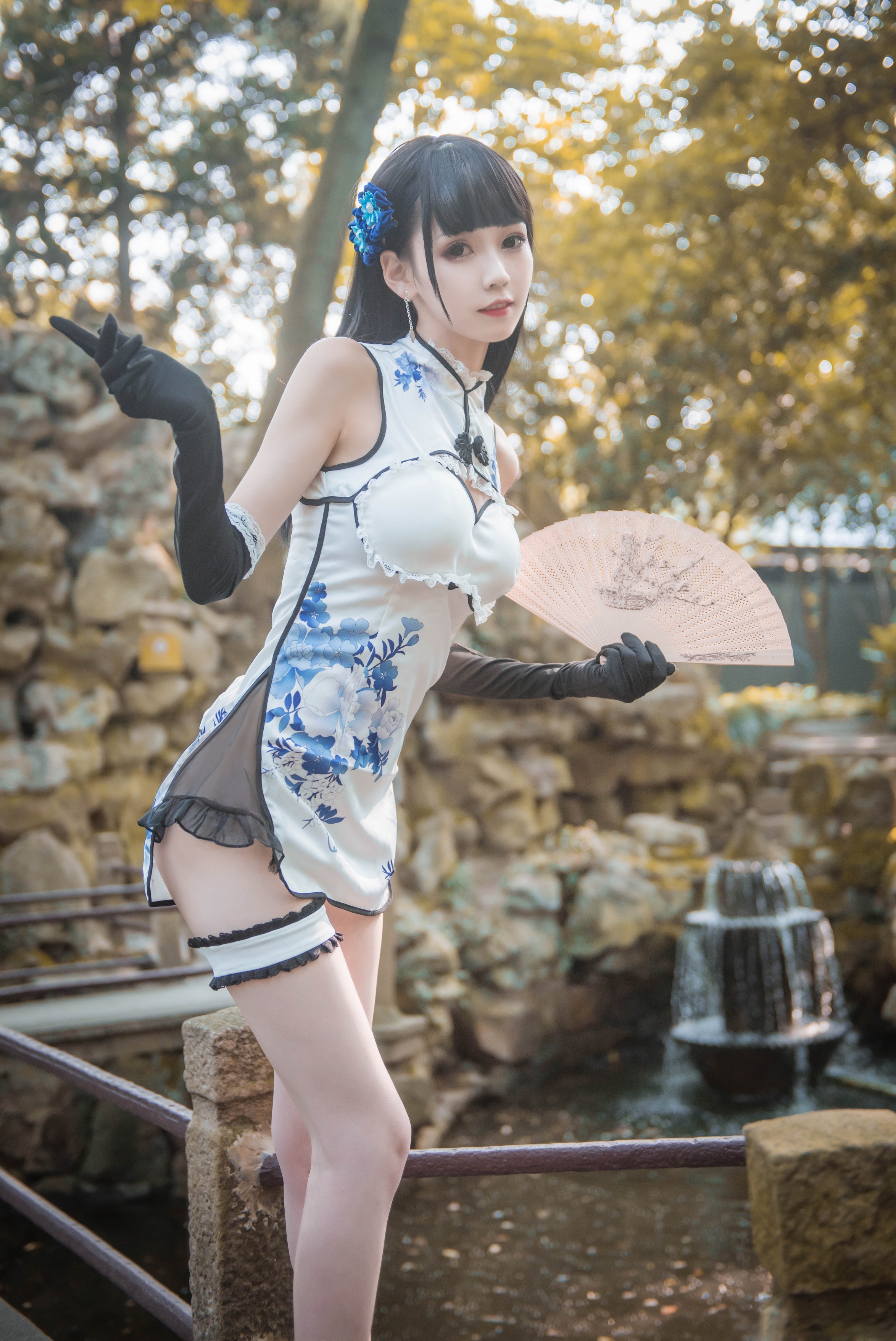 [Cosplay] Ni De Fu Qing 你的负卿 - Ping Er Cheongsam 瓶儿旗袍
