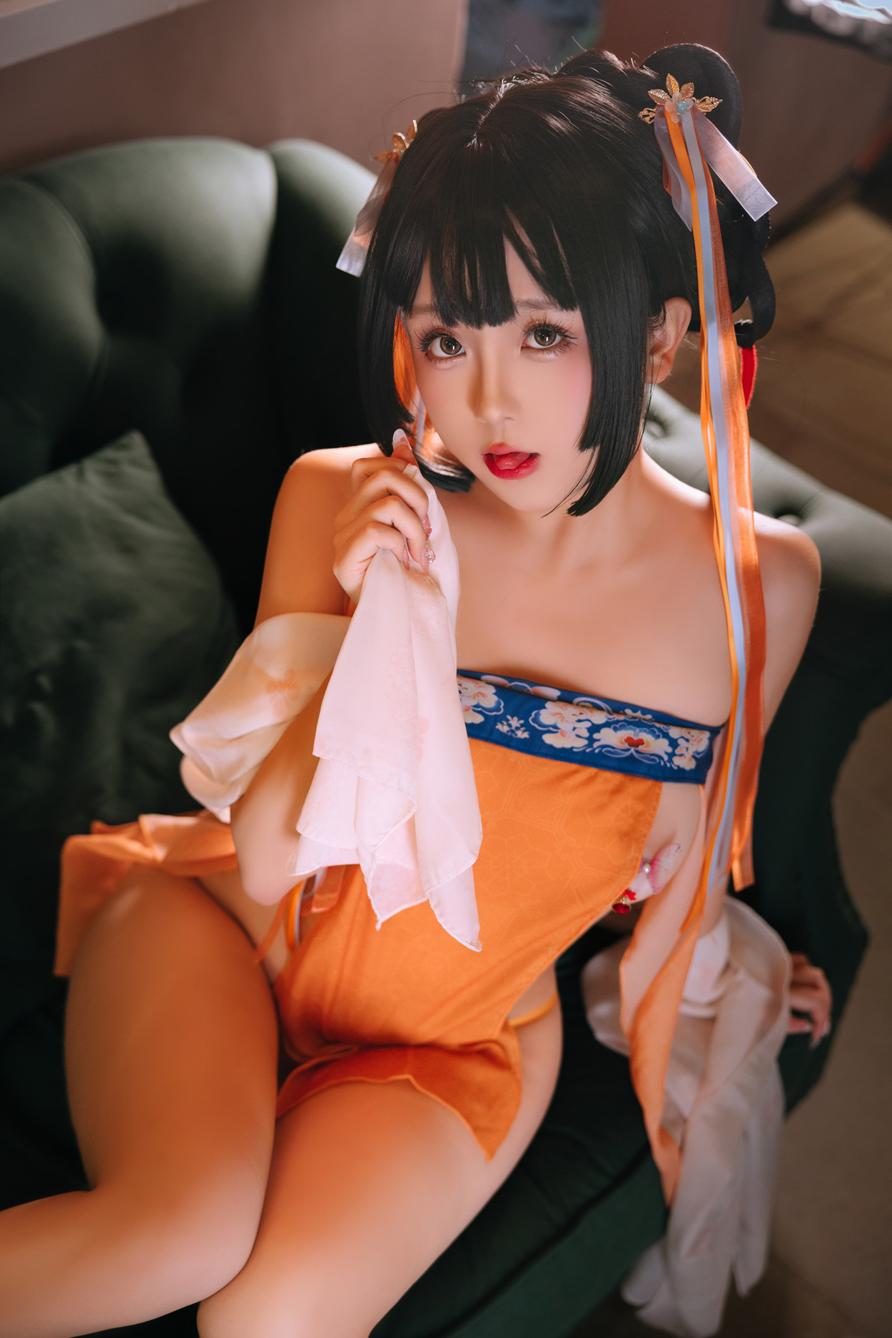 Cosplay Rinaijiao日奈娇 鸳鸯浴 Set.01