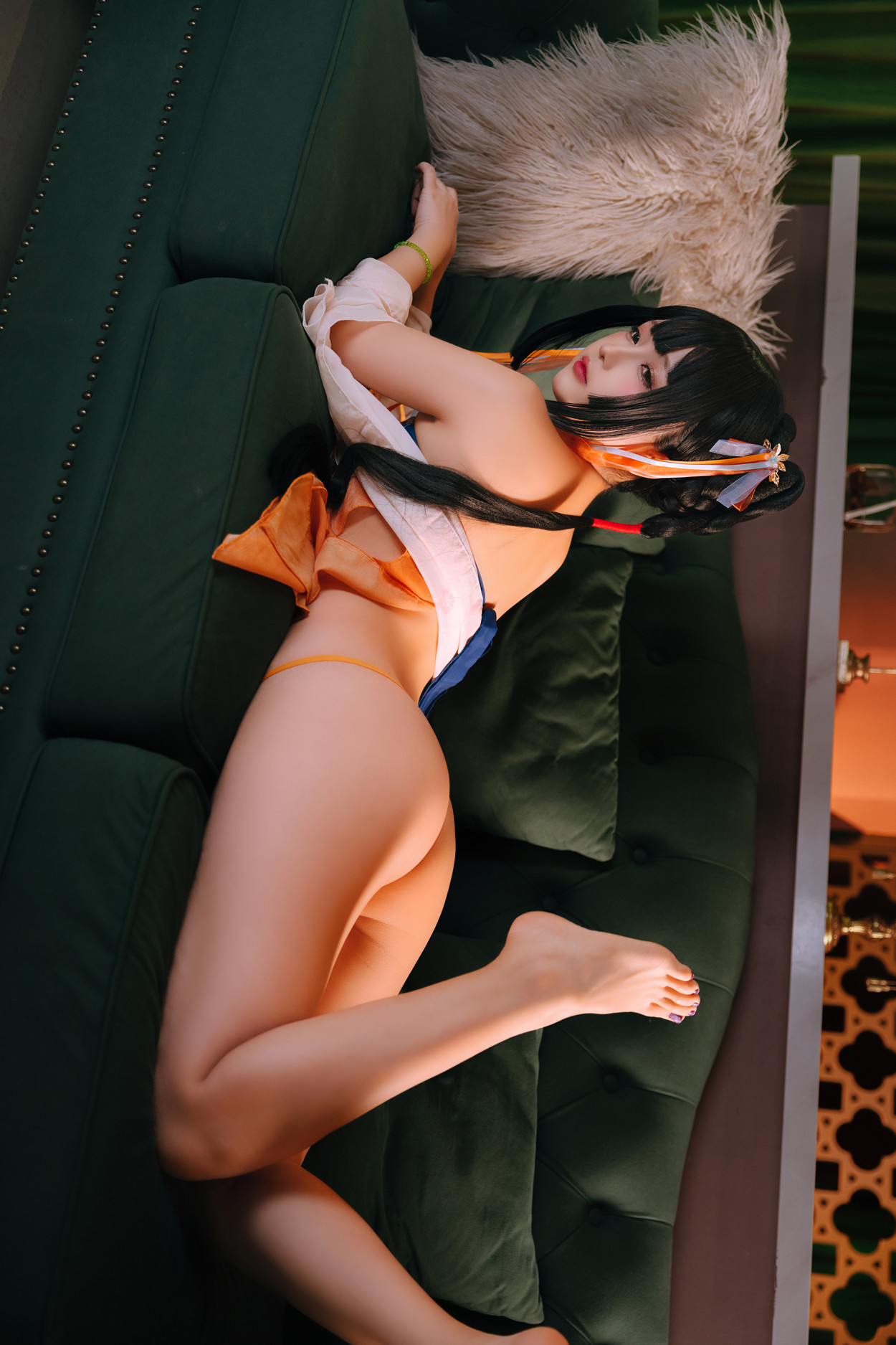 Cosplay Rinaijiao日奈娇 鸳鸯浴 Set.01