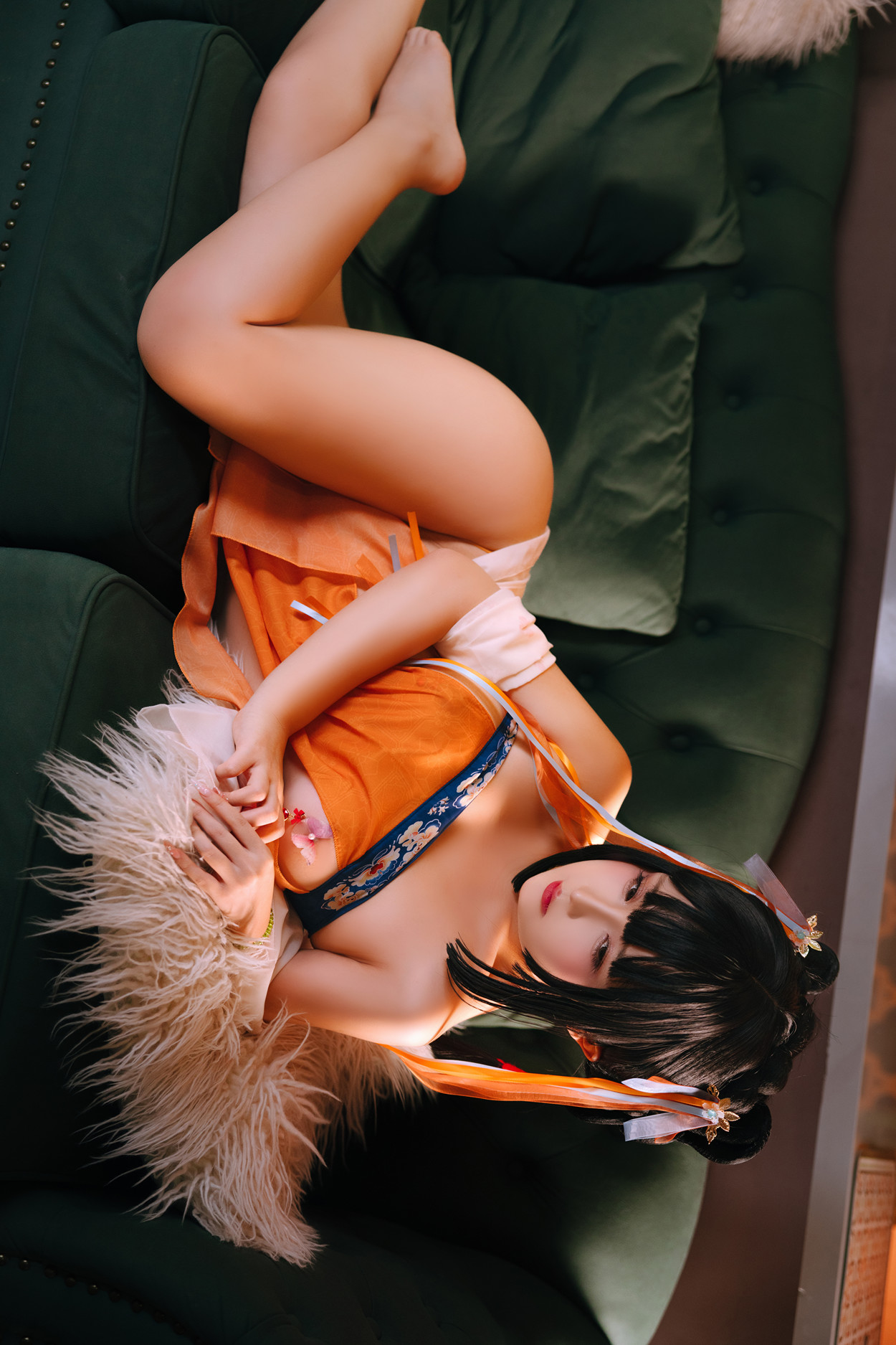 Cosplay Rinaijiao日奈娇 鸳鸯浴 Set.01