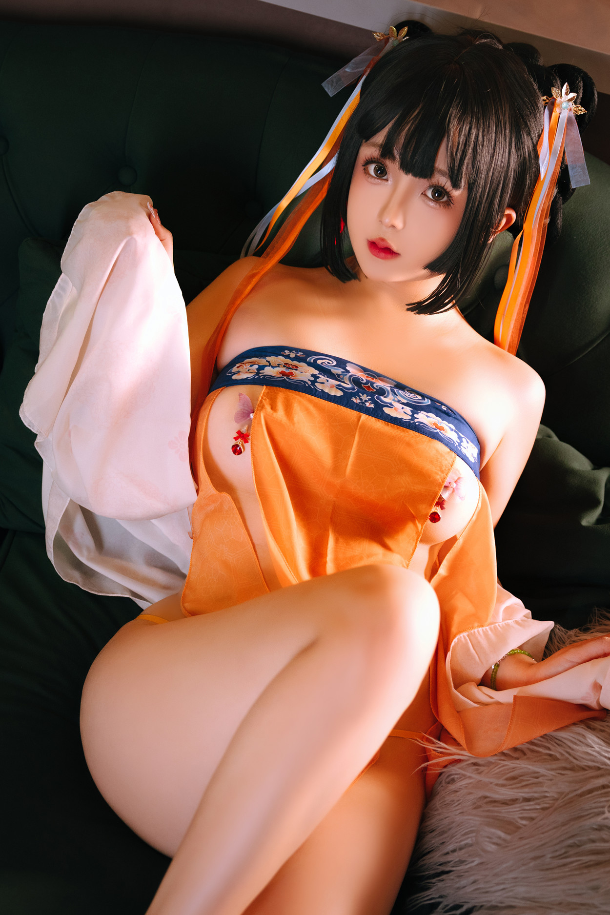 Cosplay Rinaijiao日奈娇 鸳鸯浴 Set.01