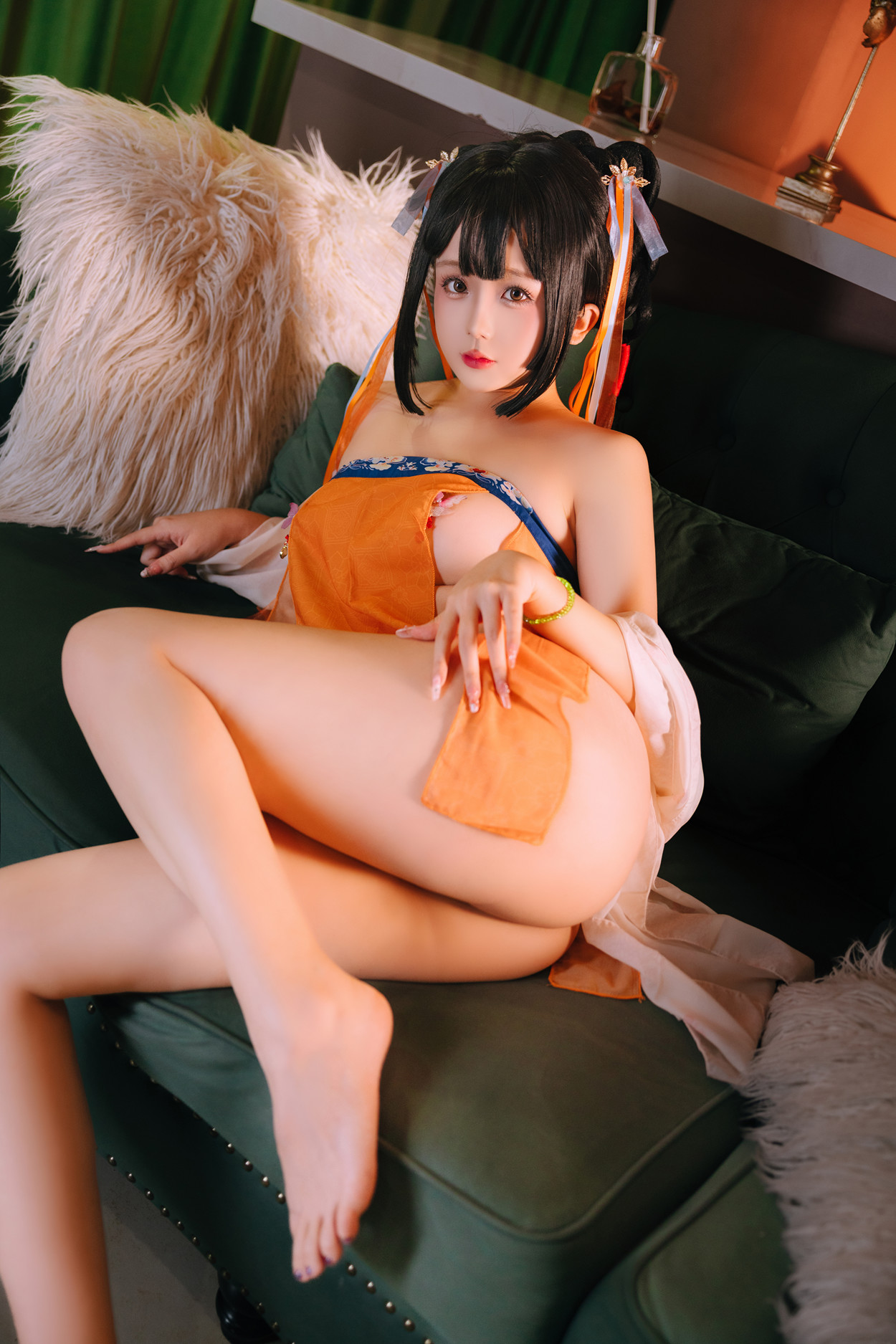 Cosplay Rinaijiao日奈娇 鸳鸯浴 Set.01