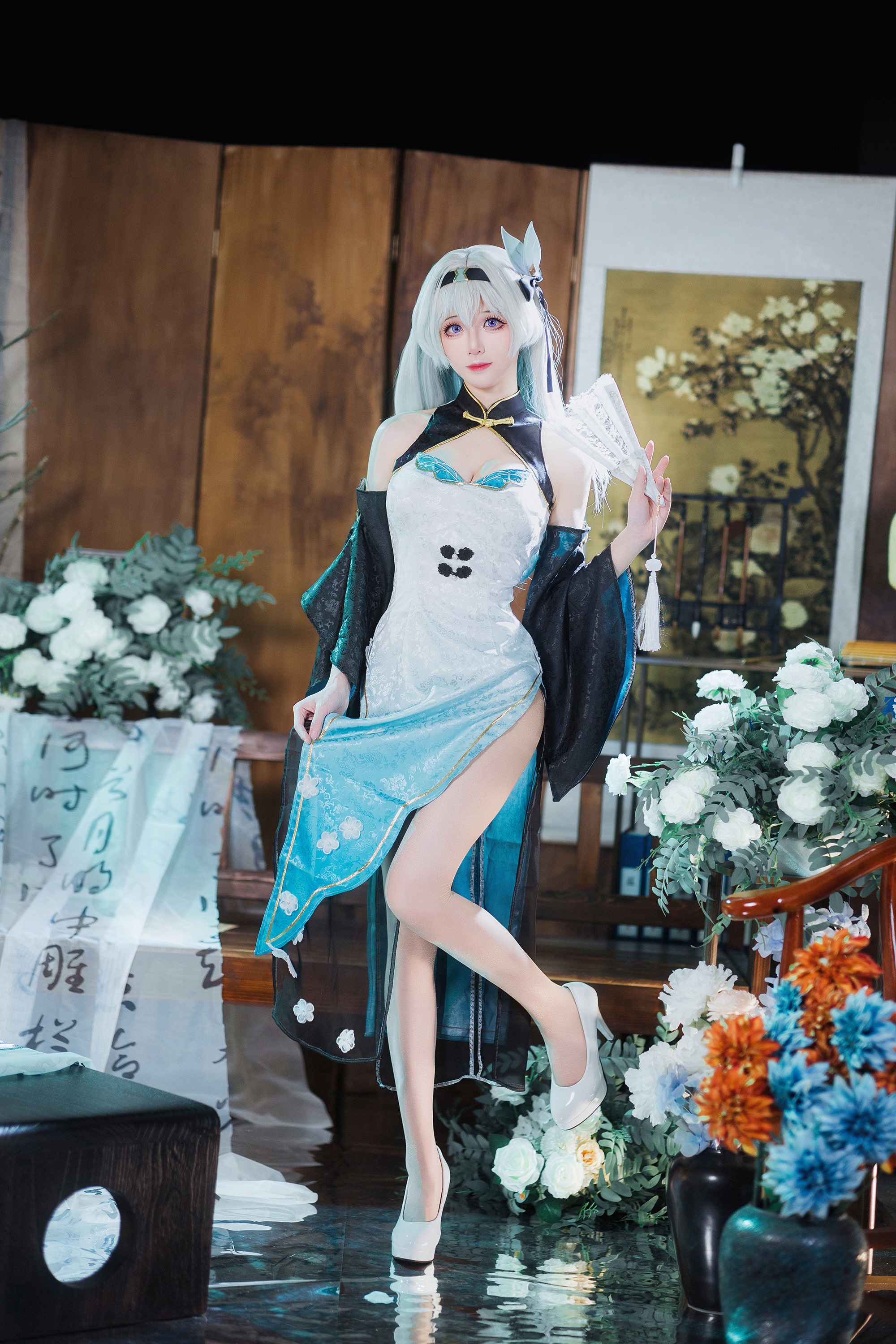 [Cosplay] Tomoyo酱 - 星穹铁道 流萤旗袍