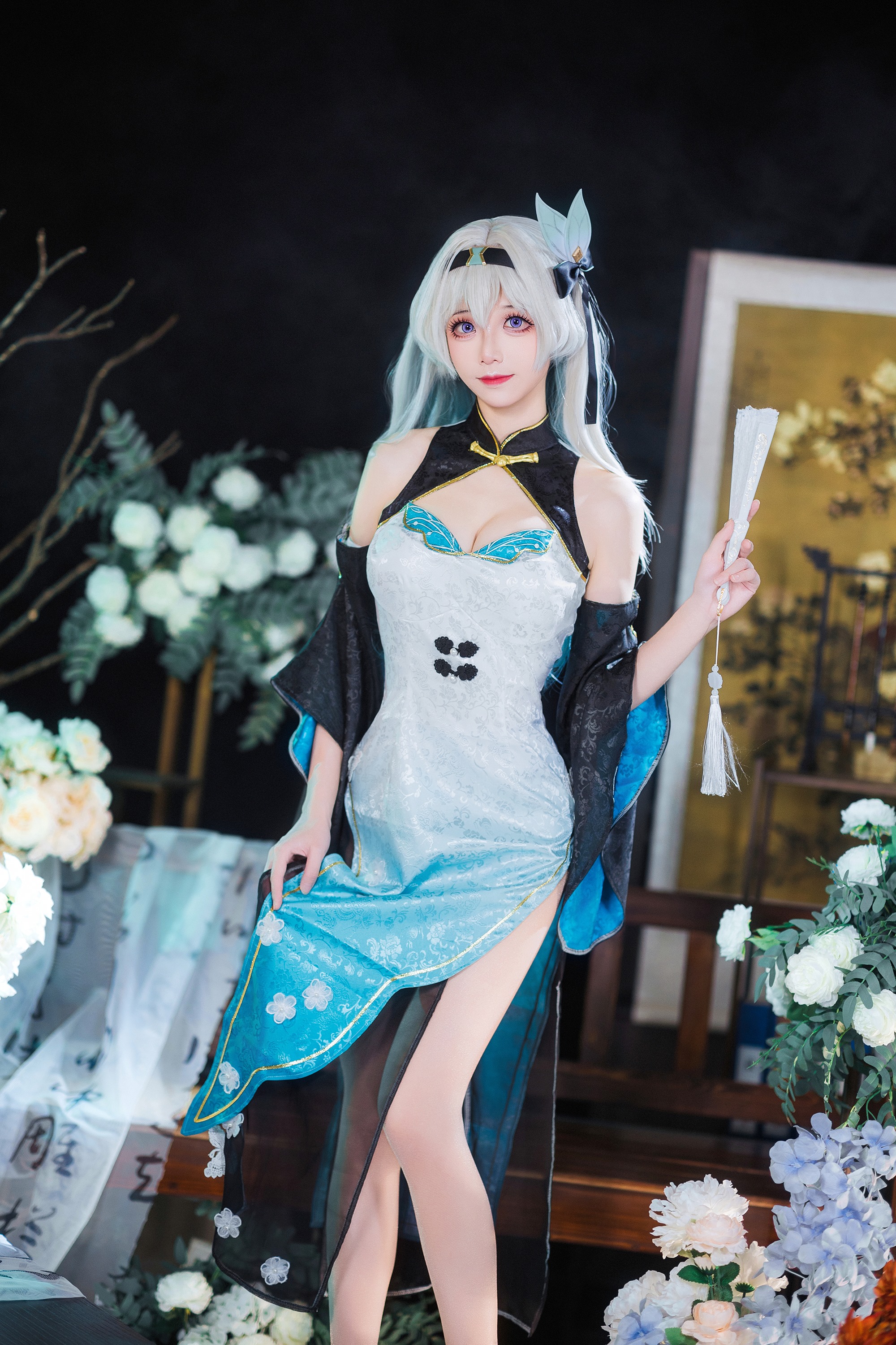 [Cosplay] Tomoyo酱 - 星穹铁道 流萤旗袍