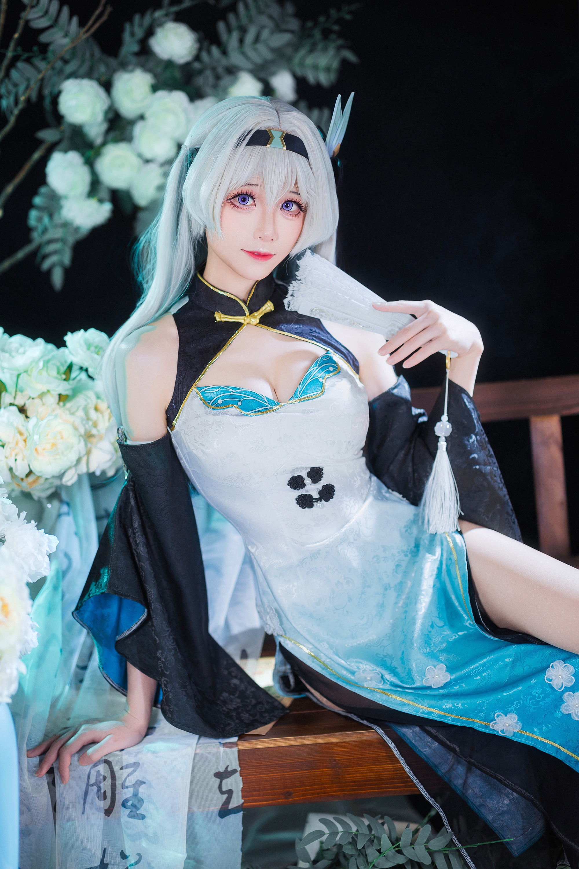 [Cosplay] Tomoyo酱 - 星穹铁道 流萤旗袍