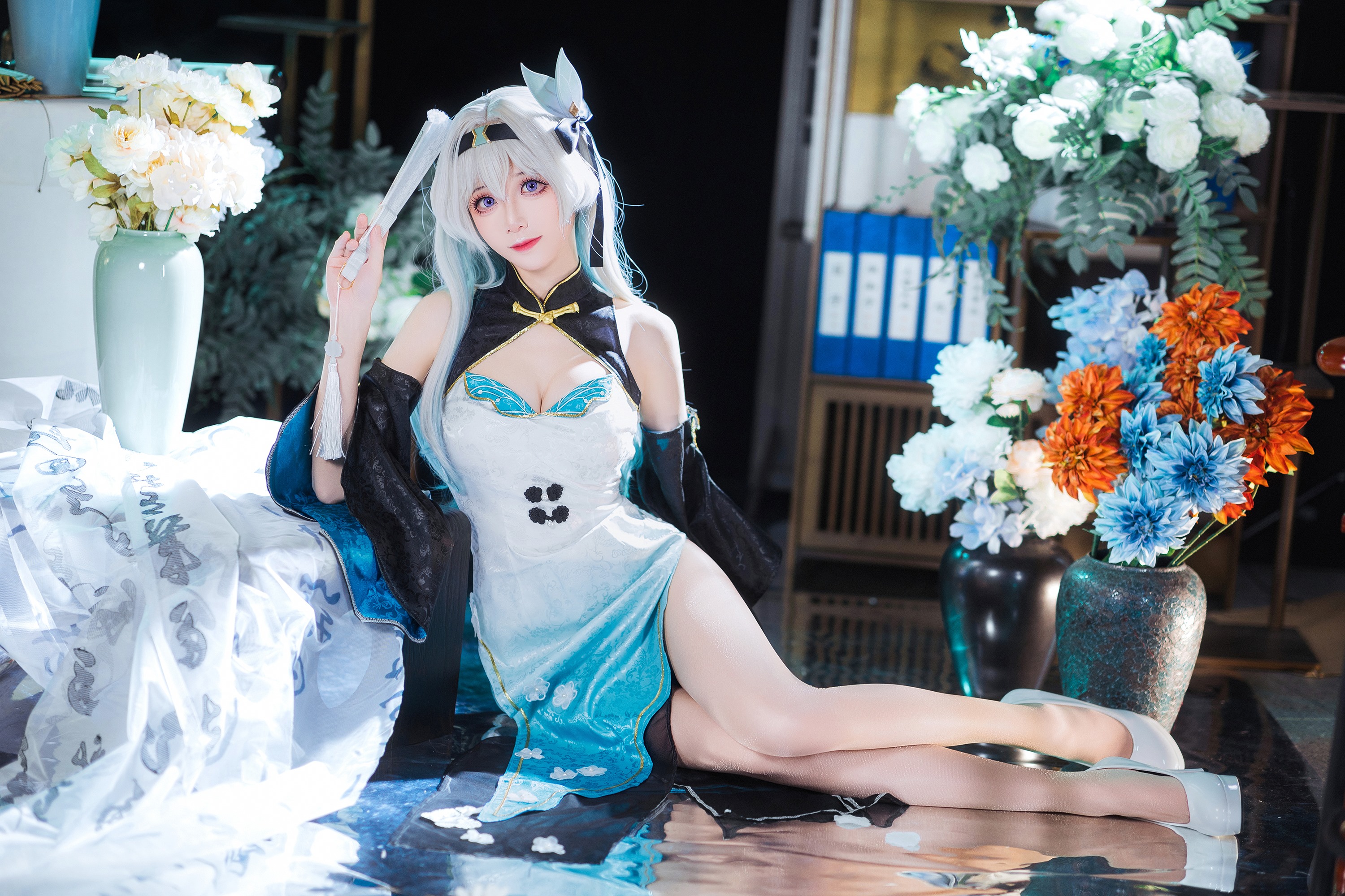 [Cosplay] Tomoyo酱 - 星穹铁道 流萤旗袍