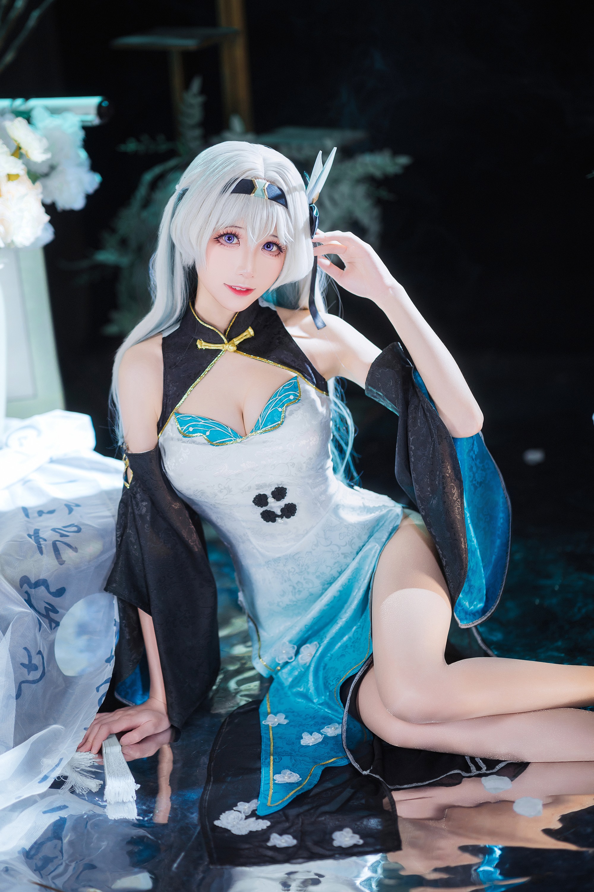 [Cosplay] Tomoyo酱 - 星穹铁道 流萤旗袍