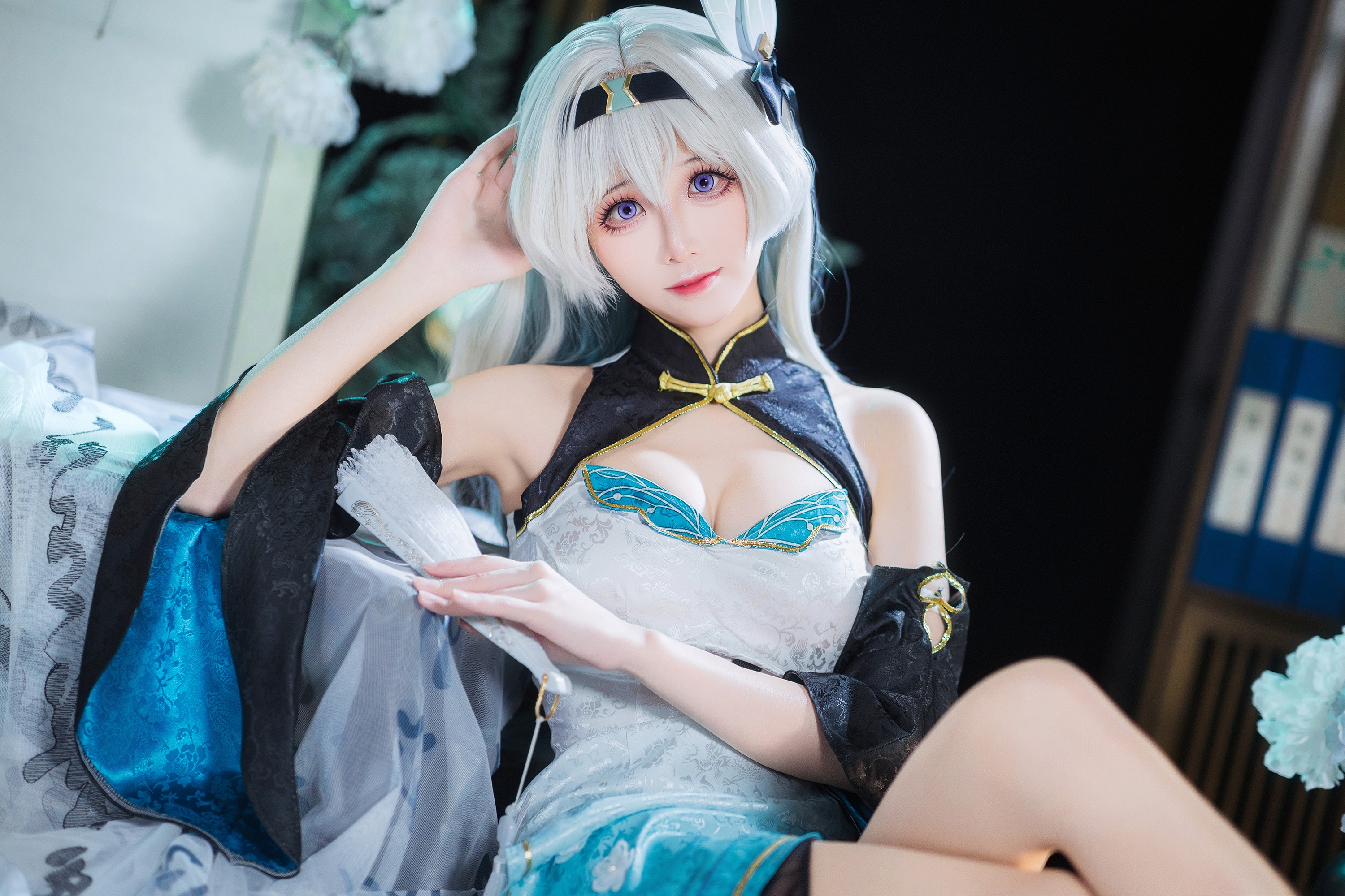 [Cosplay] Tomoyo酱 - 星穹铁道 流萤旗袍
