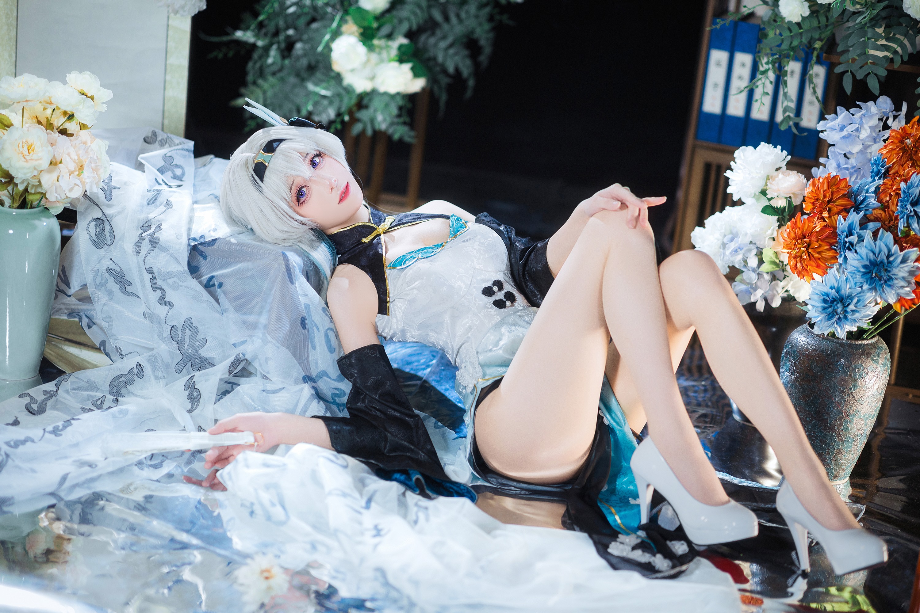 [Cosplay] Tomoyo酱 - 星穹铁道 流萤旗袍