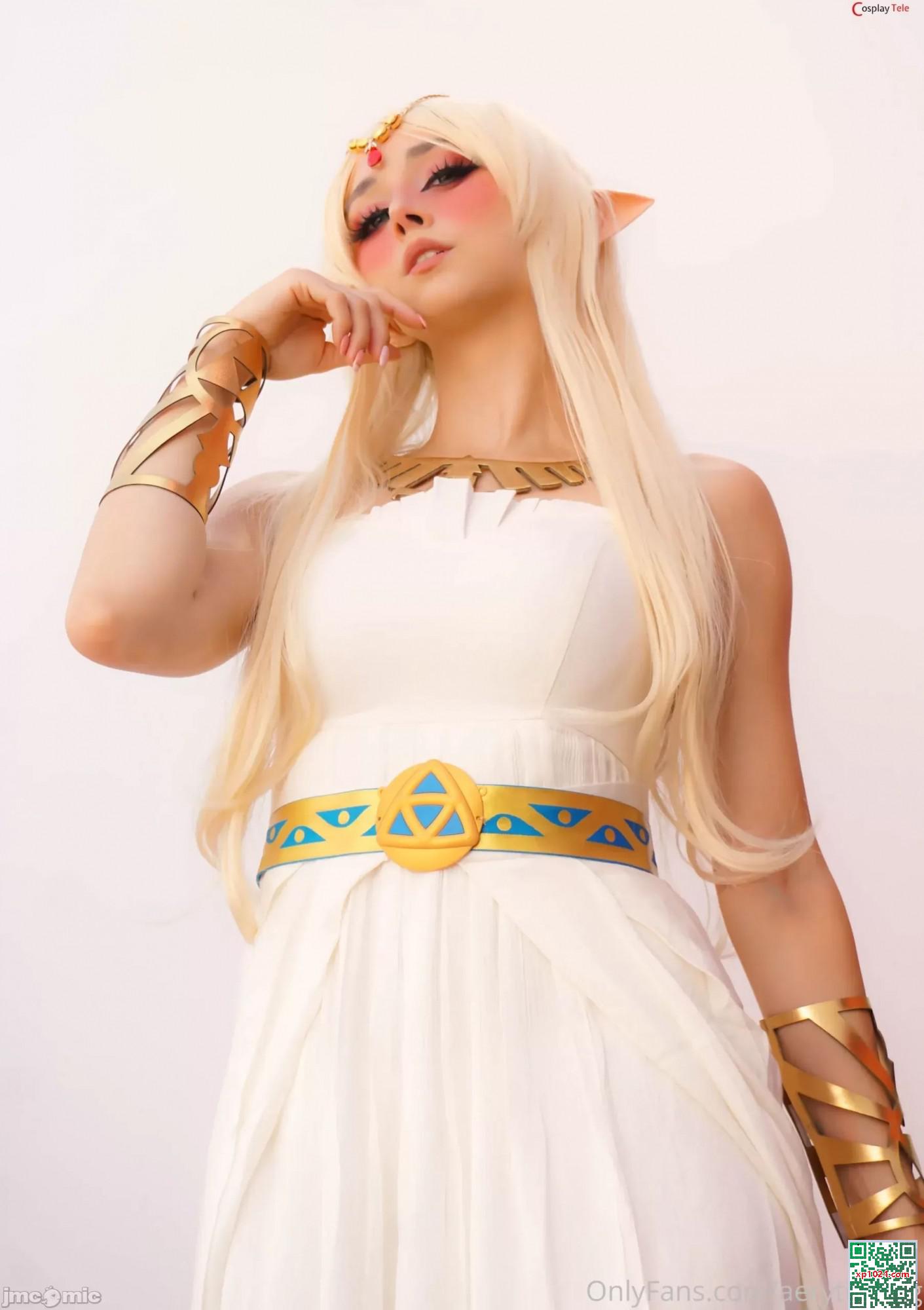 Aery tiefling cosplay Zelda