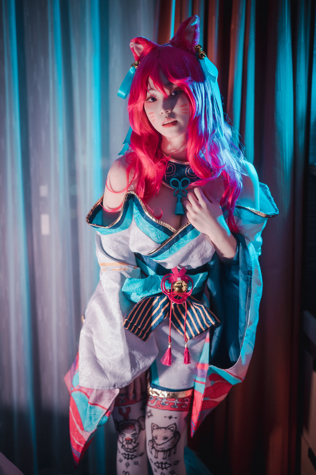 Bambi 밤비, DJAWA ‘Spirit Blossom Ahri’ Set.02