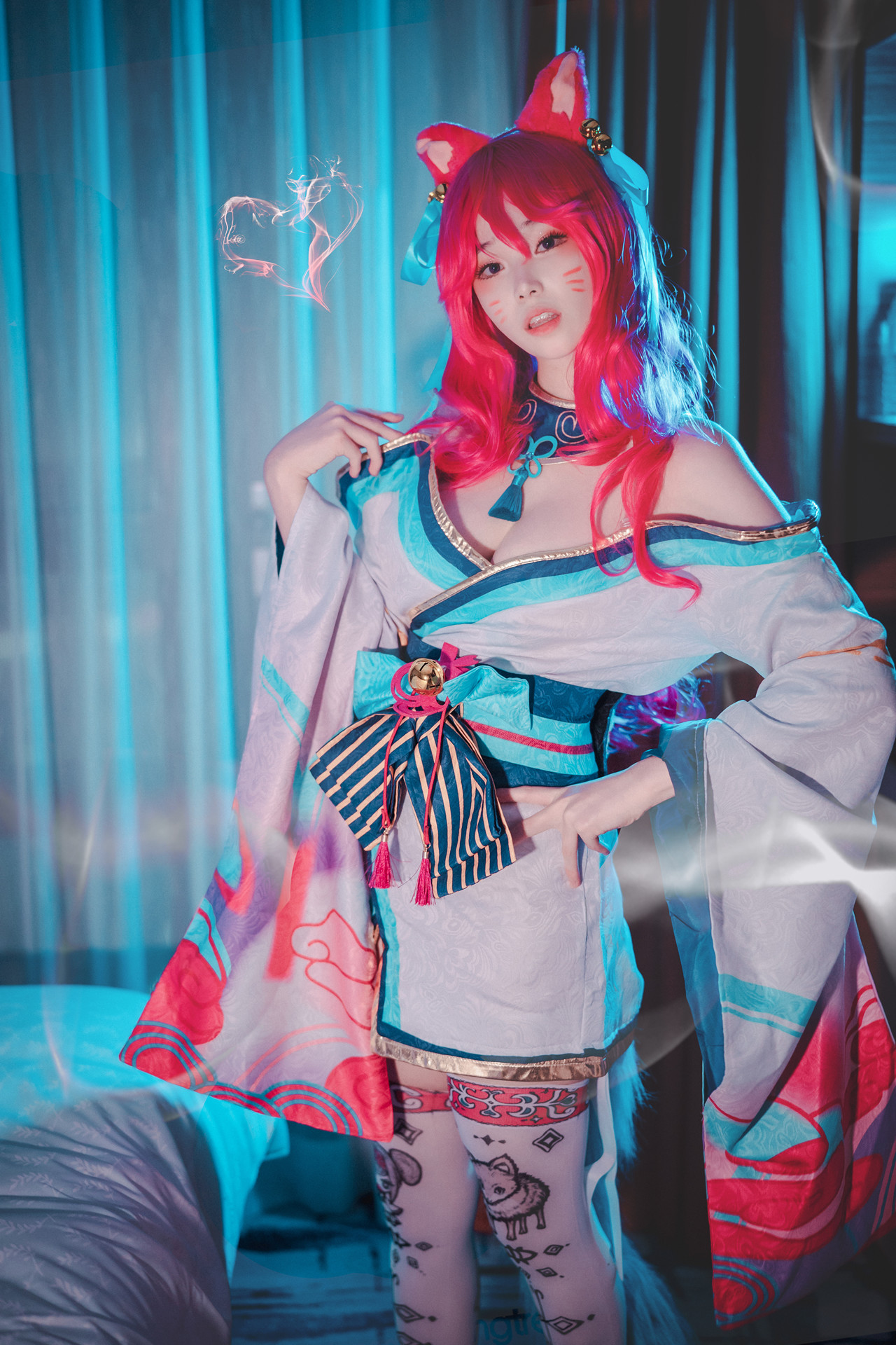 Bambi 밤비, DJAWA ‘Spirit Blossom Ahri’ Set.02