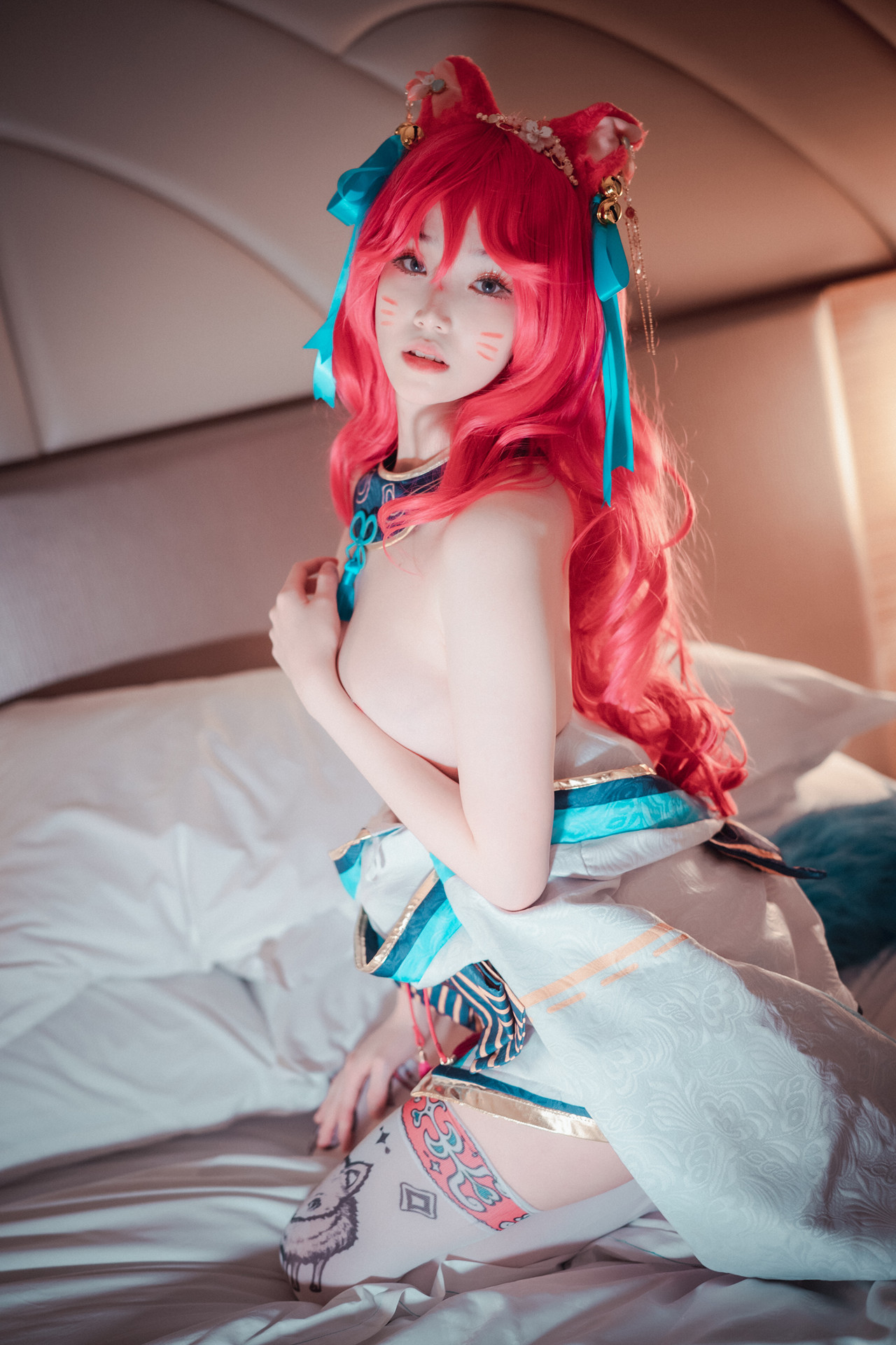 Bambi 밤비, DJAWA ‘Spirit Blossom Ahri’ Set.02