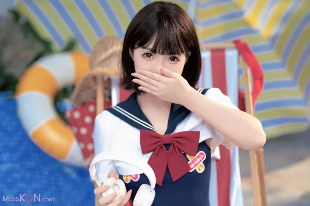 Coser@Bangni邦尼_ 反差JK泳装