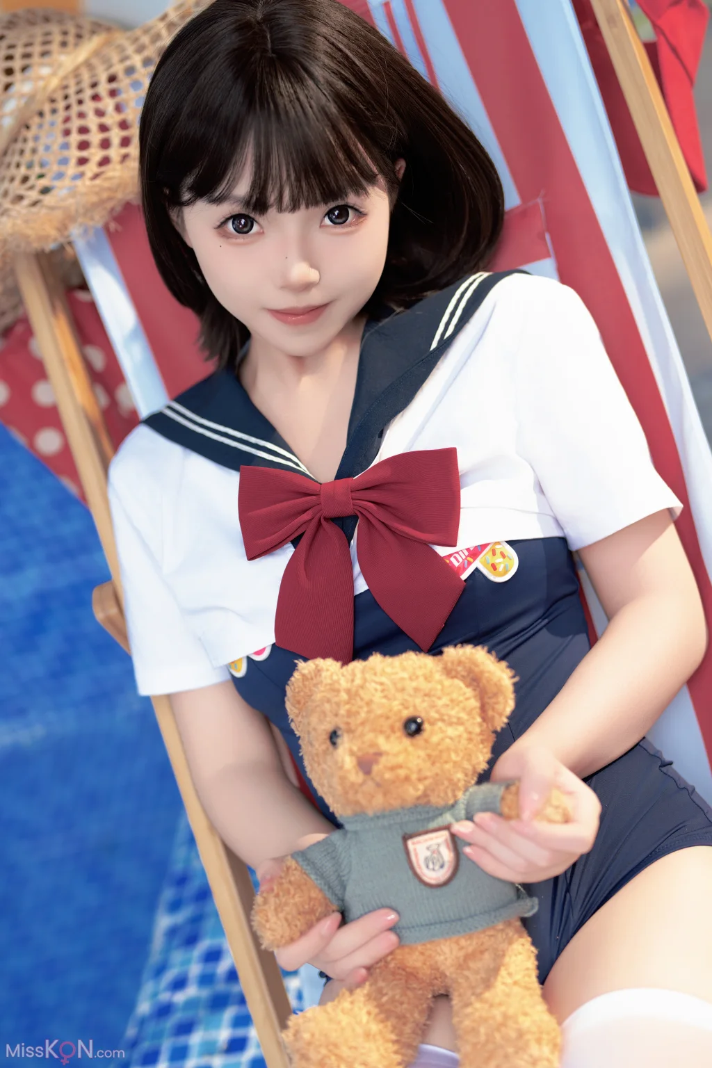 Coser@Bangni邦尼_ 反差JK泳装