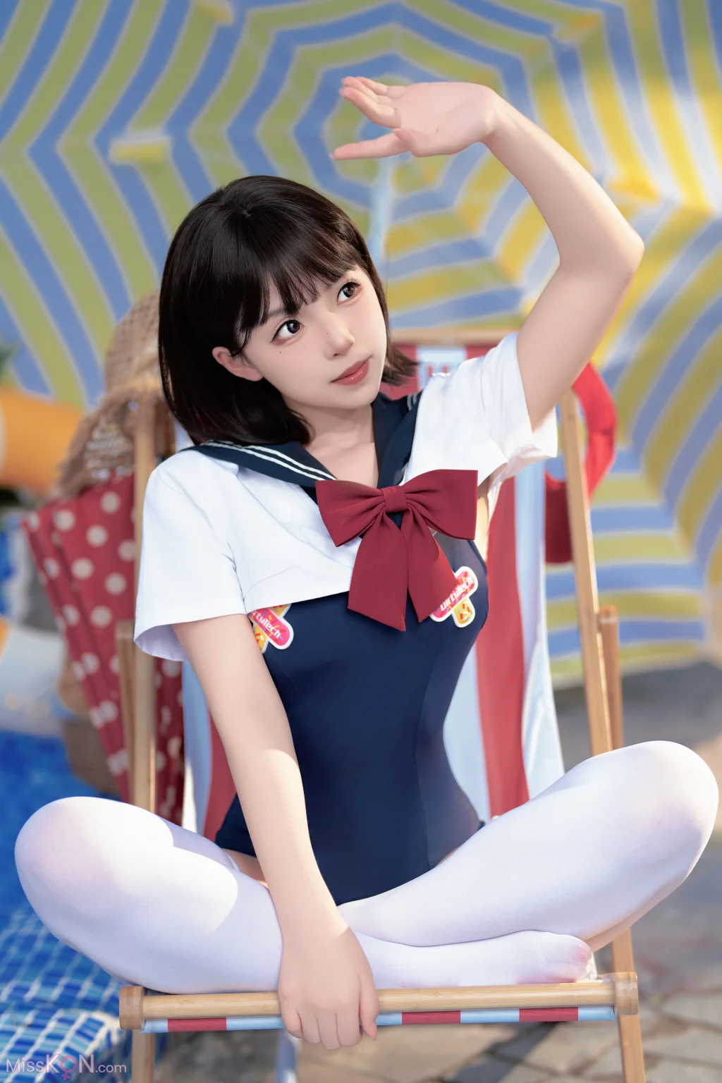 Coser@Bangni邦尼_ 反差JK泳装