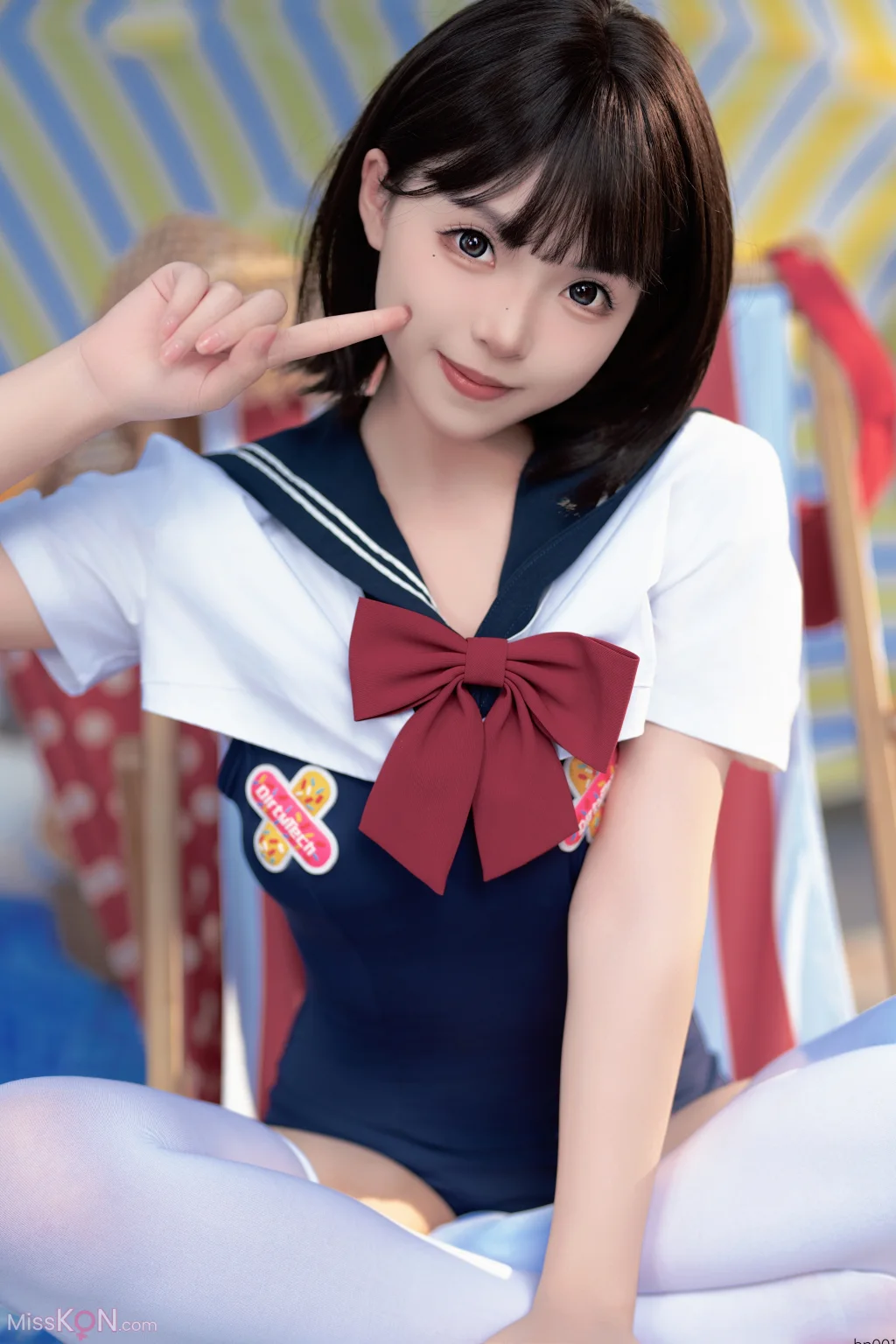 Coser@Bangni邦尼_ 反差JK泳装