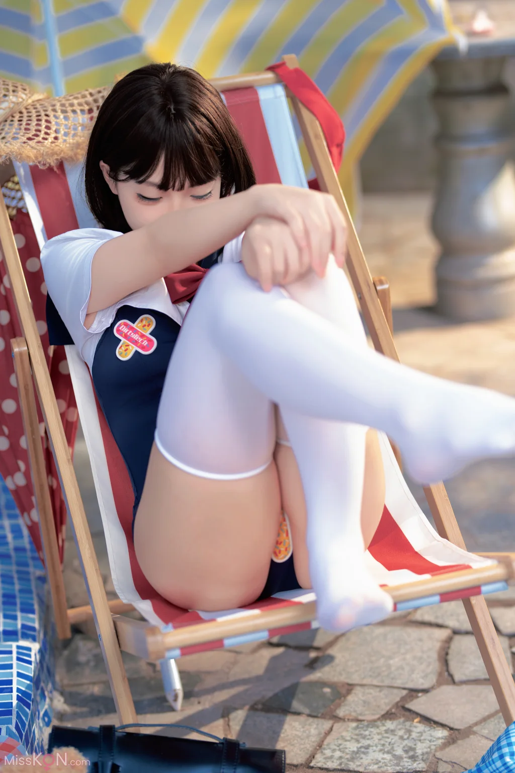 Coser@Bangni邦尼_ 反差JK泳装