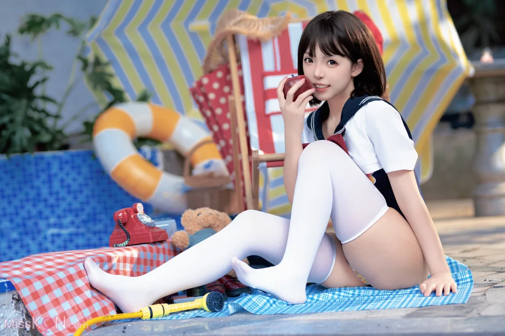Coser@Bangni邦尼_ 反差JK泳装