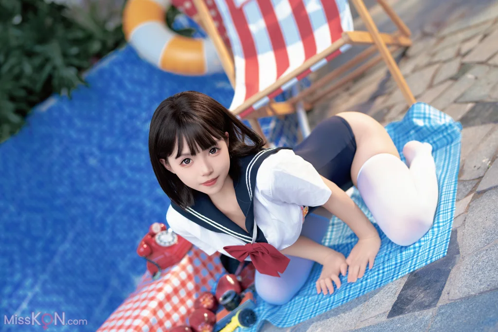 Coser@Bangni邦尼_ 反差JK泳装
