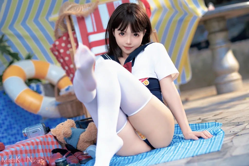 Coser@Bangni邦尼_ 反差JK泳装