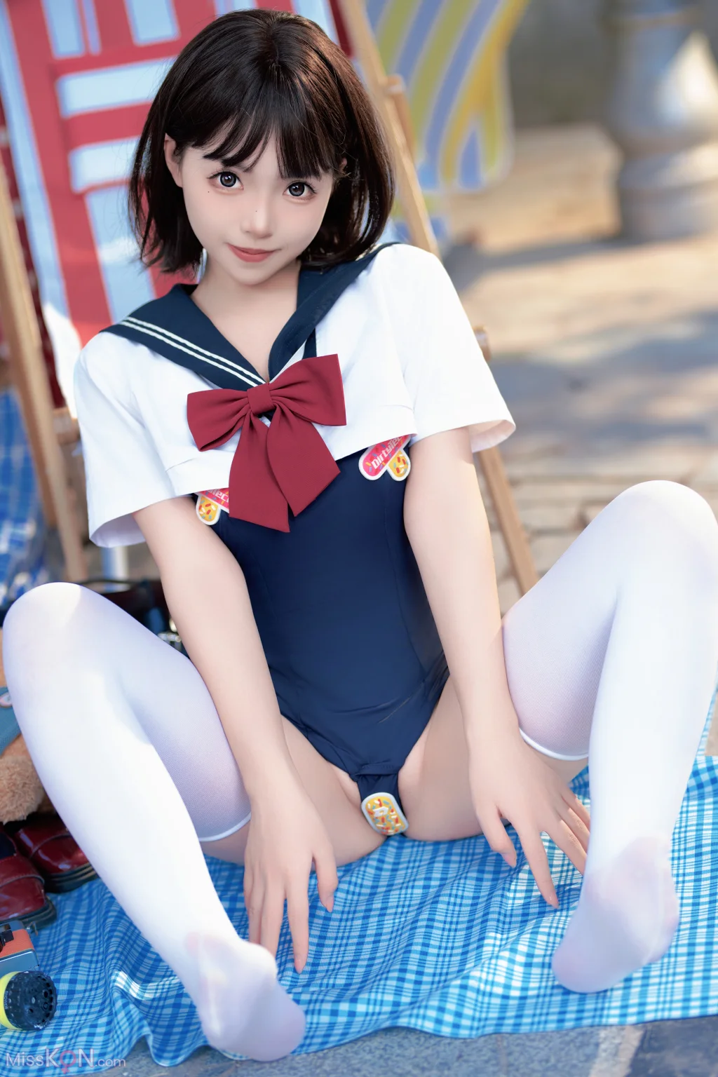 Coser@Bangni邦尼_ 反差JK泳装