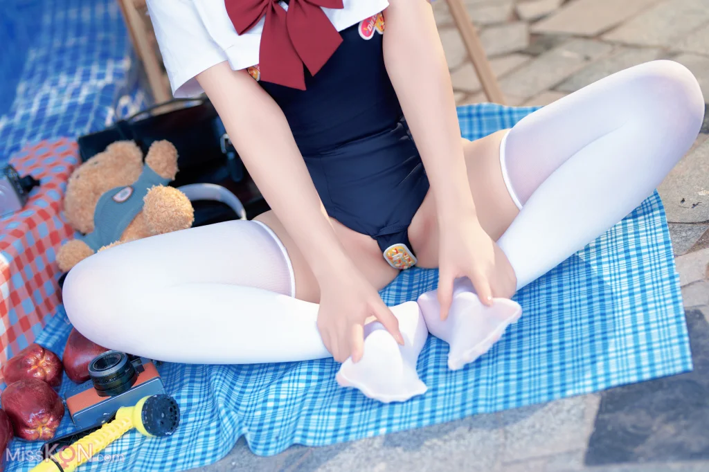 Coser@Bangni邦尼_ 反差JK泳装