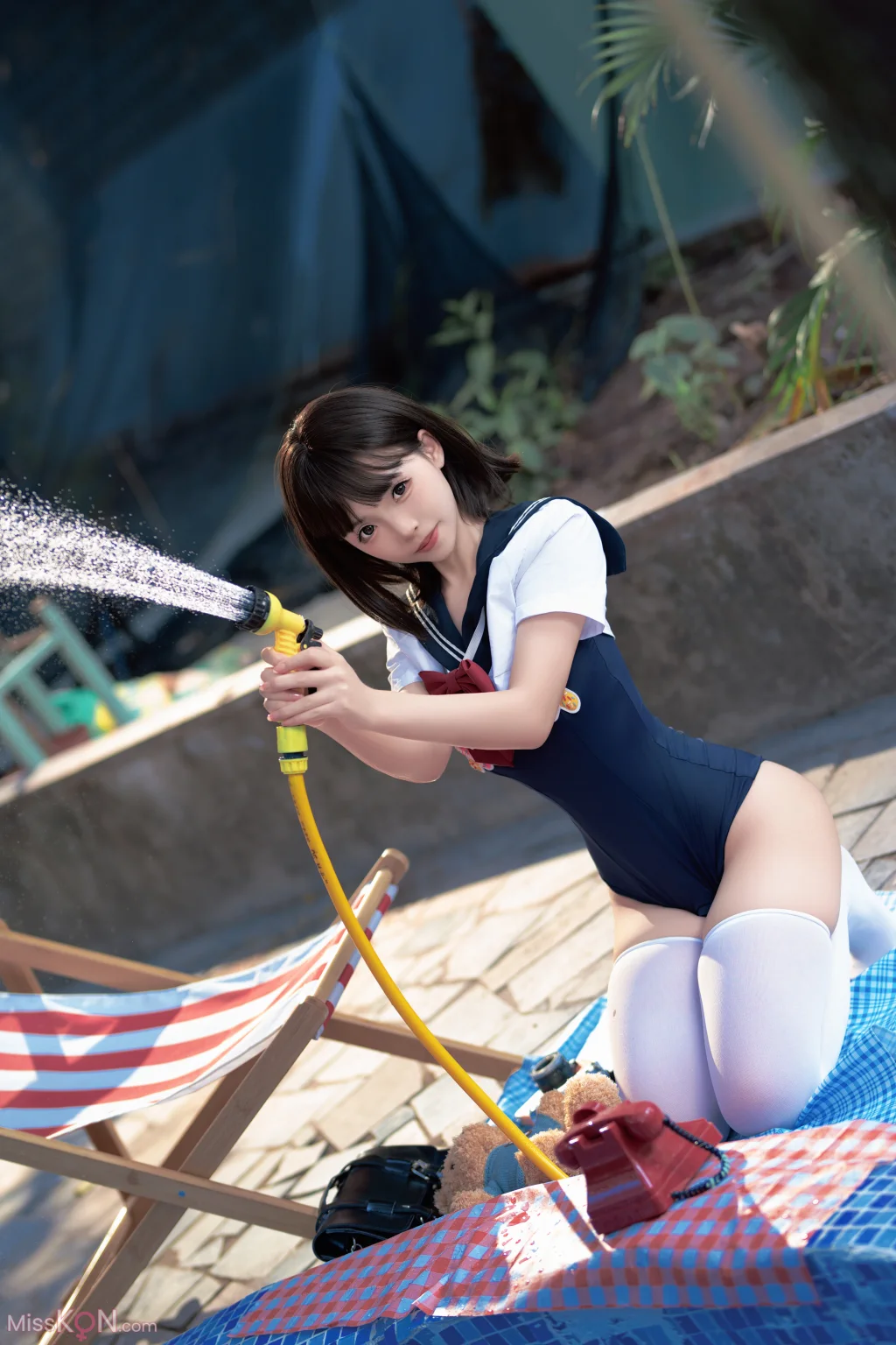 Coser@Bangni邦尼_ 反差JK泳装