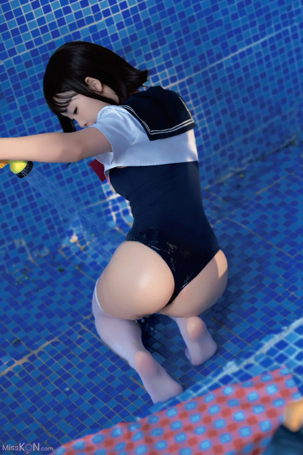 Coser@Bangni邦尼_ 反差JK泳装