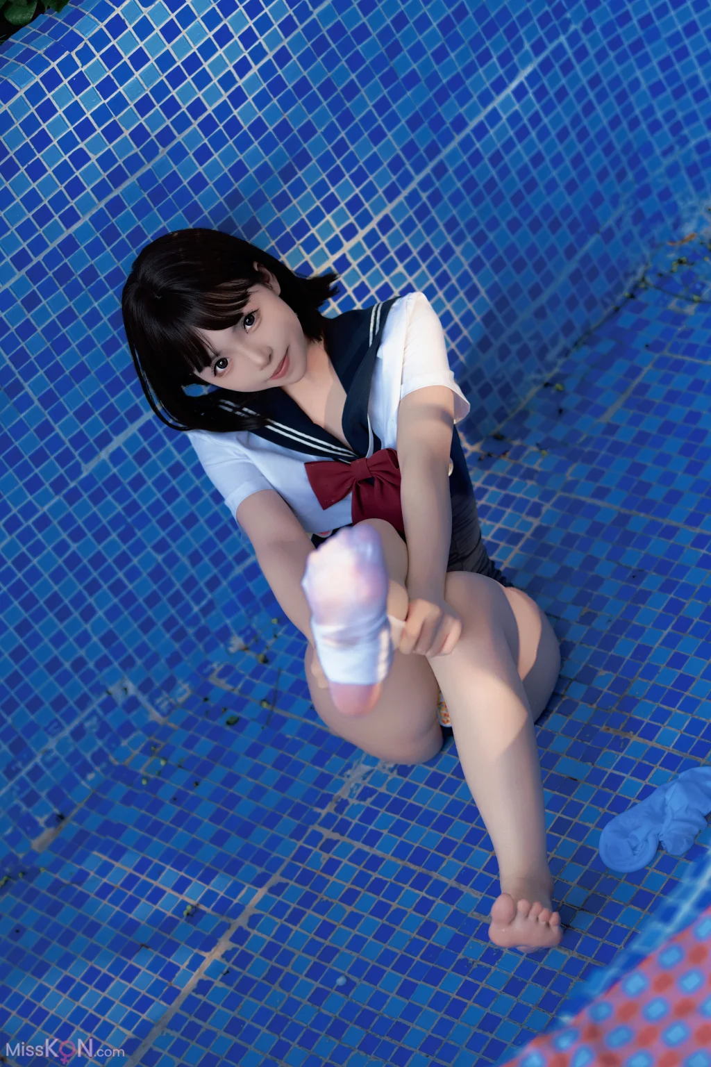 Coser@Bangni邦尼_ 反差JK泳装