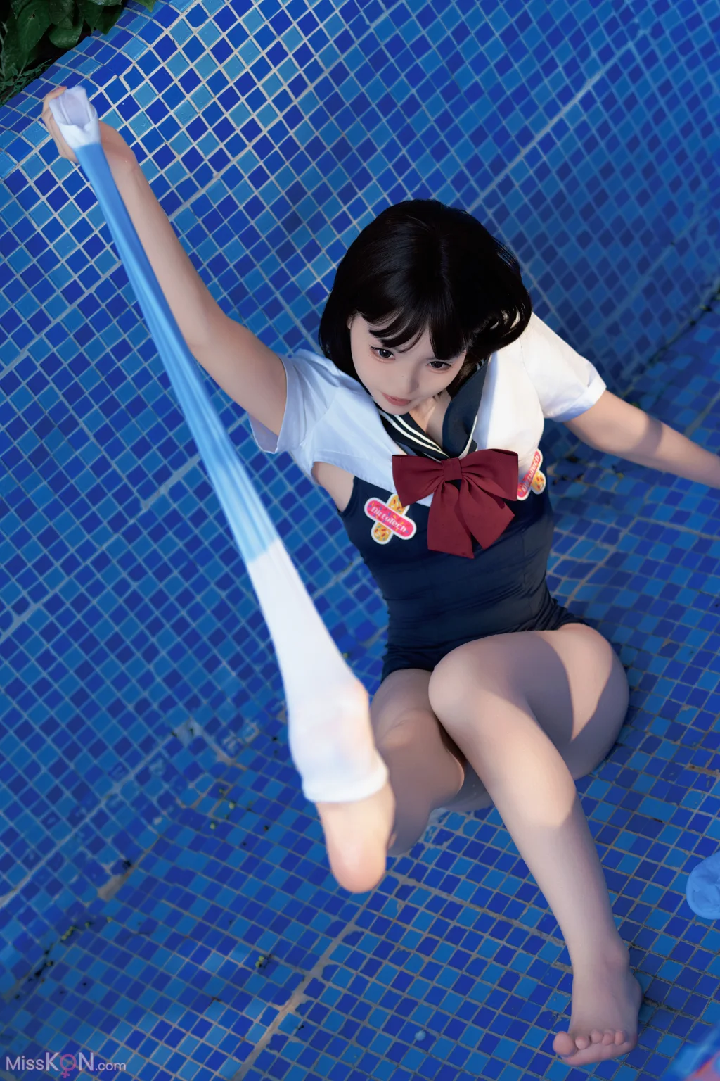 Coser@Bangni邦尼_ 反差JK泳装