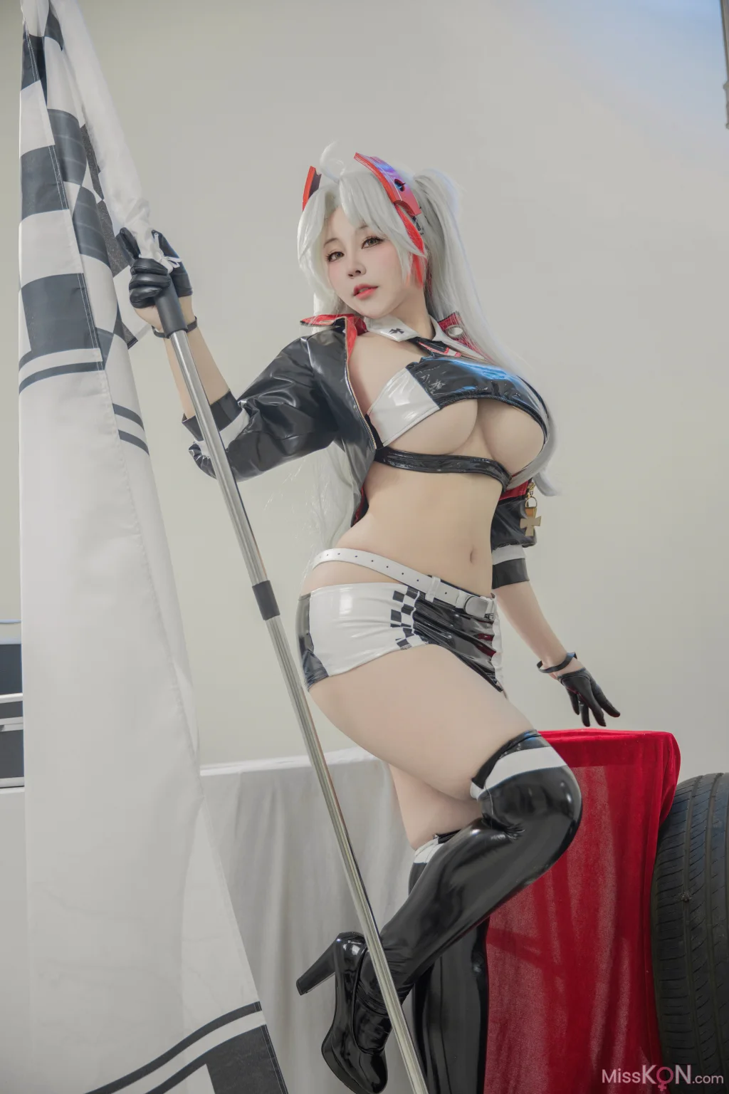 Coser@KANEKO_咔喵_ 欧根亲王 赛车服