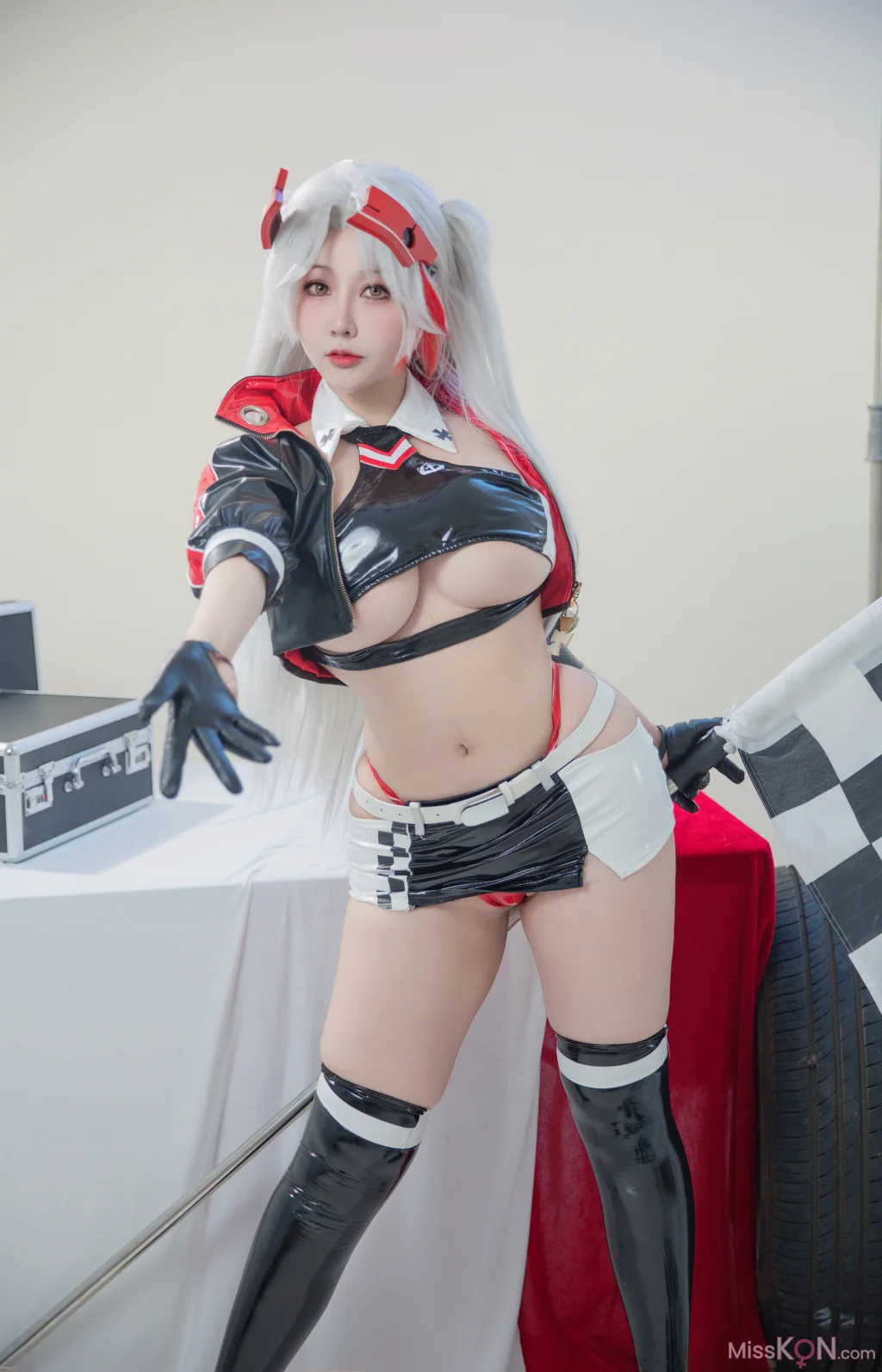 Coser@KANEKO_咔喵_ 欧根亲王 赛车服