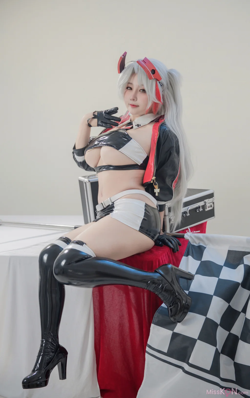 Coser@KANEKO_咔喵_ 欧根亲王 赛车服