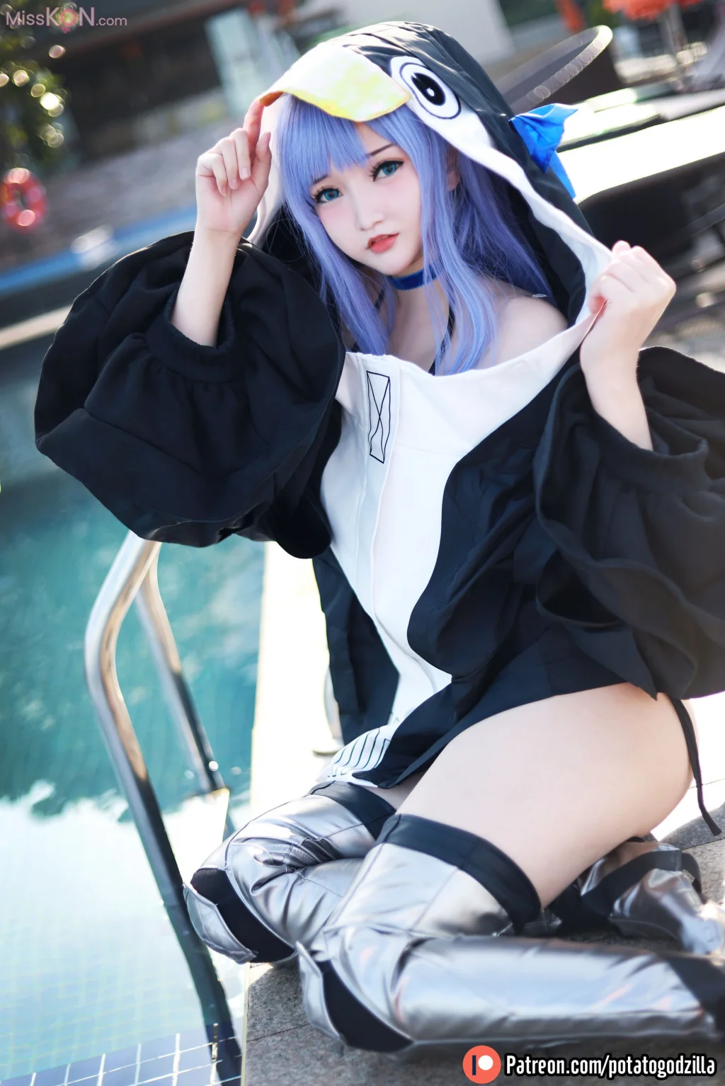 Coser@Potato Godzilla_ 泳装 Meltryllis