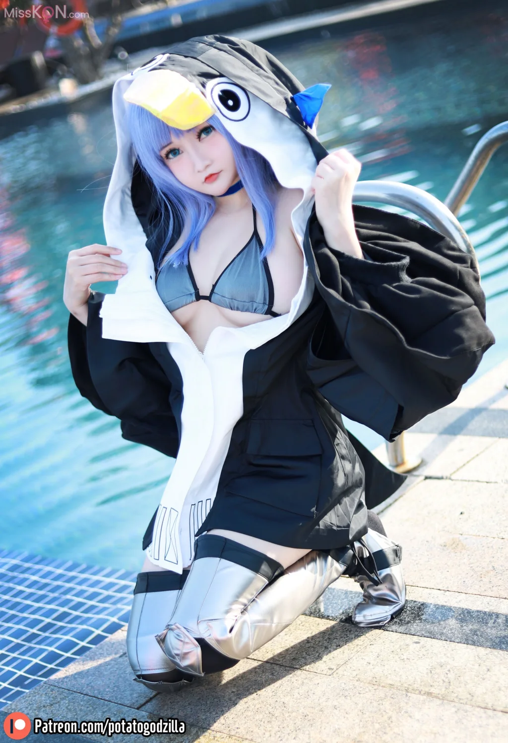 Coser@Potato Godzilla_ 泳装 Meltryllis