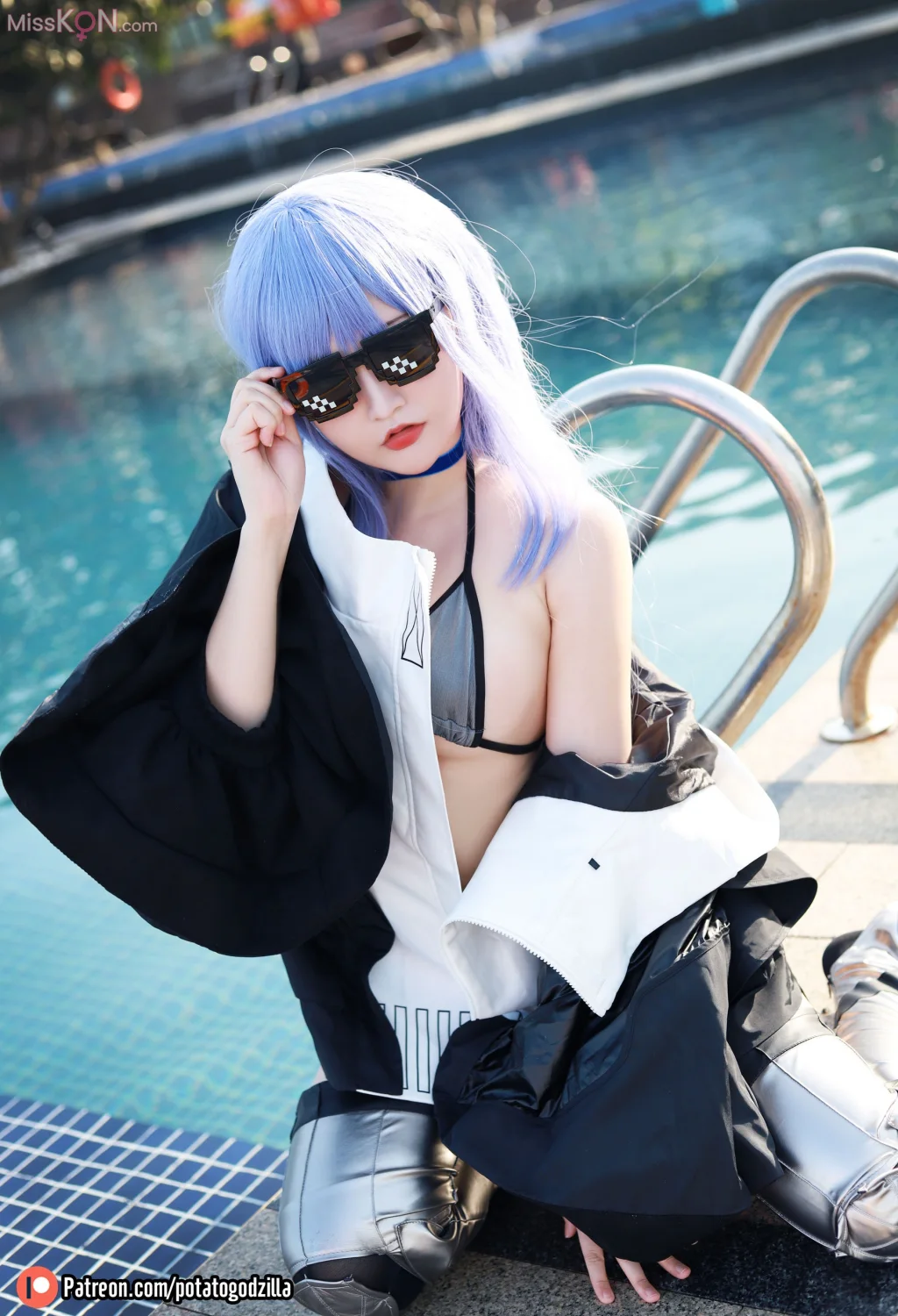Coser@Potato Godzilla_ 泳装 Meltryllis