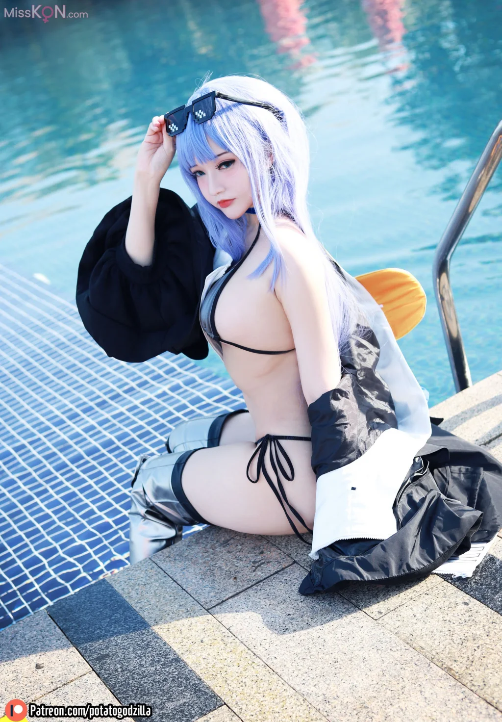 Coser@Potato Godzilla_ 泳装 Meltryllis