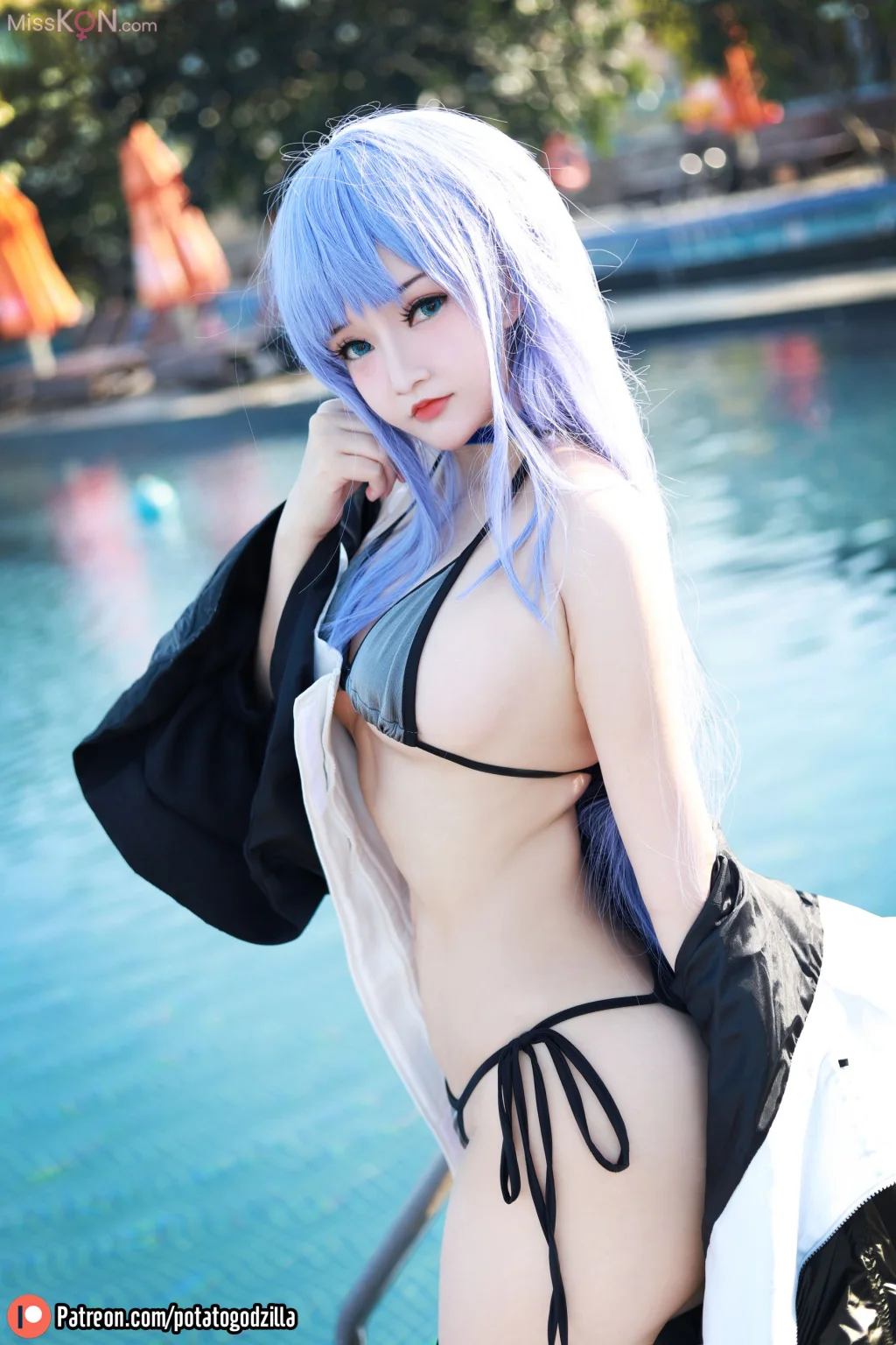 Coser@Potato Godzilla_ 泳装 Meltryllis